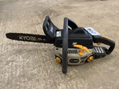 Ryobi RCS3335 chainsaw. This lot carries VAT.