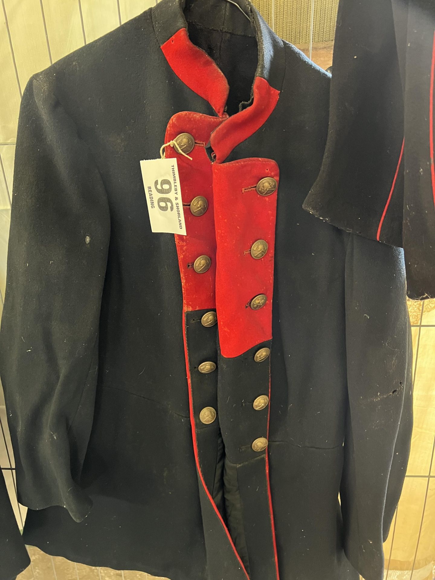 Two late 19th/early 20th century Firemen's uniforms - Image 2 of 6
