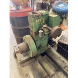 R A Lister single cylinder petrol stationary engine