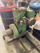 R A Lister single cylinder petrol stationary engine