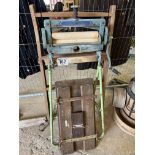 Mangle, 2 presses, and a wooden drier
