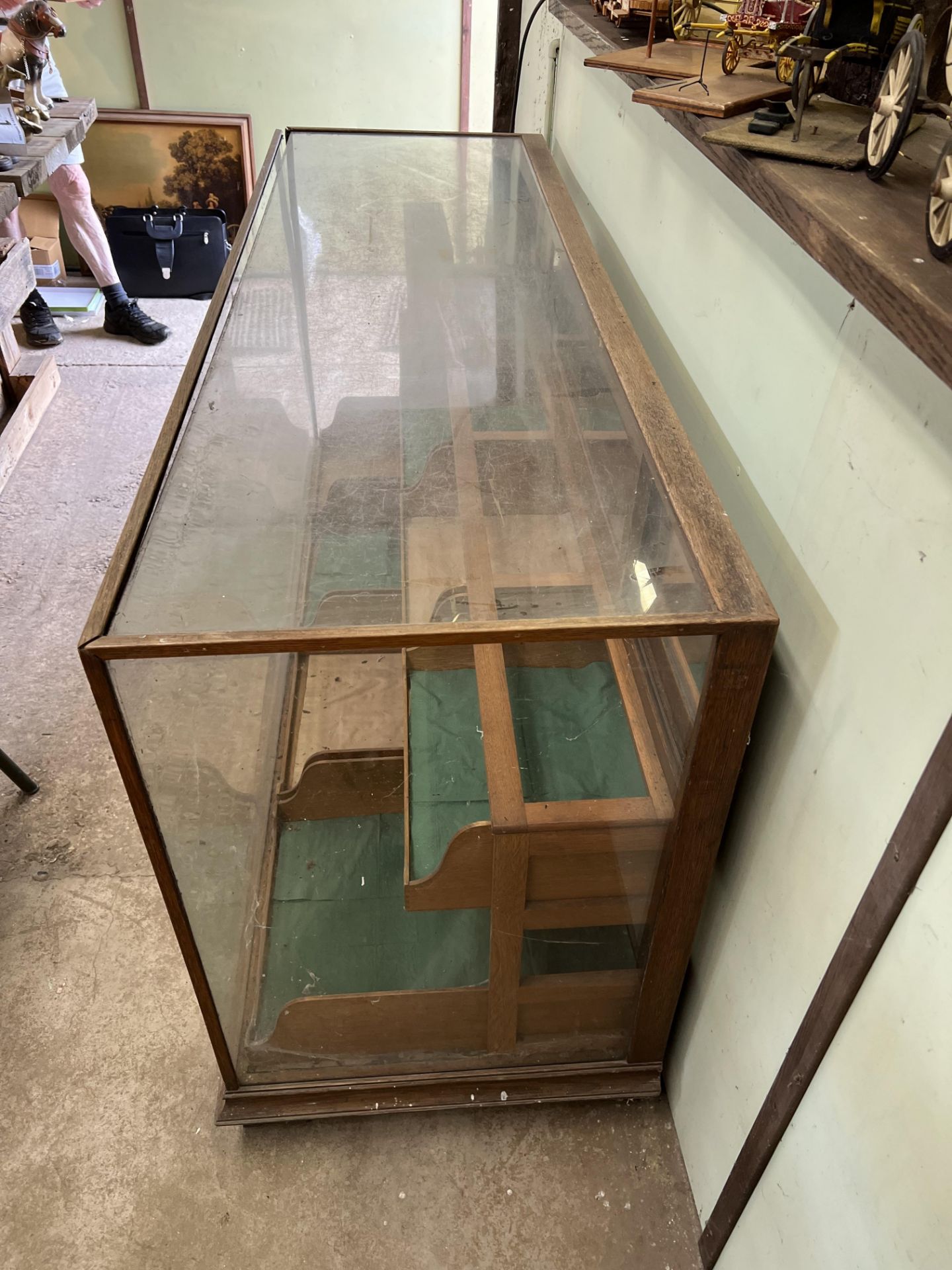 Glass shop display cabinet with drawers. This lot carries VAT. - Bild 4 aus 4