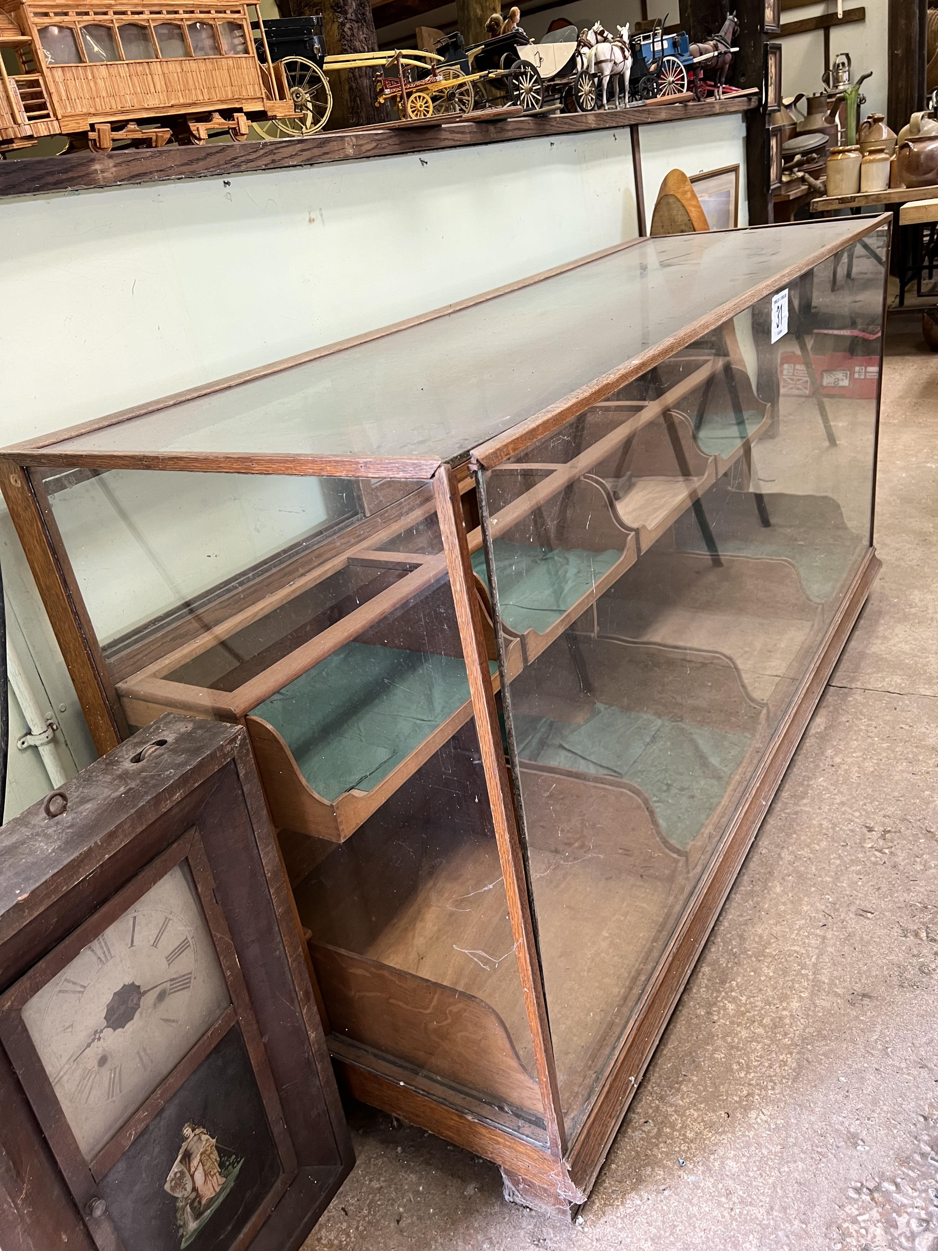 Glass shop display cabinet with drawers. This lot carries VAT. - Image 2 of 4