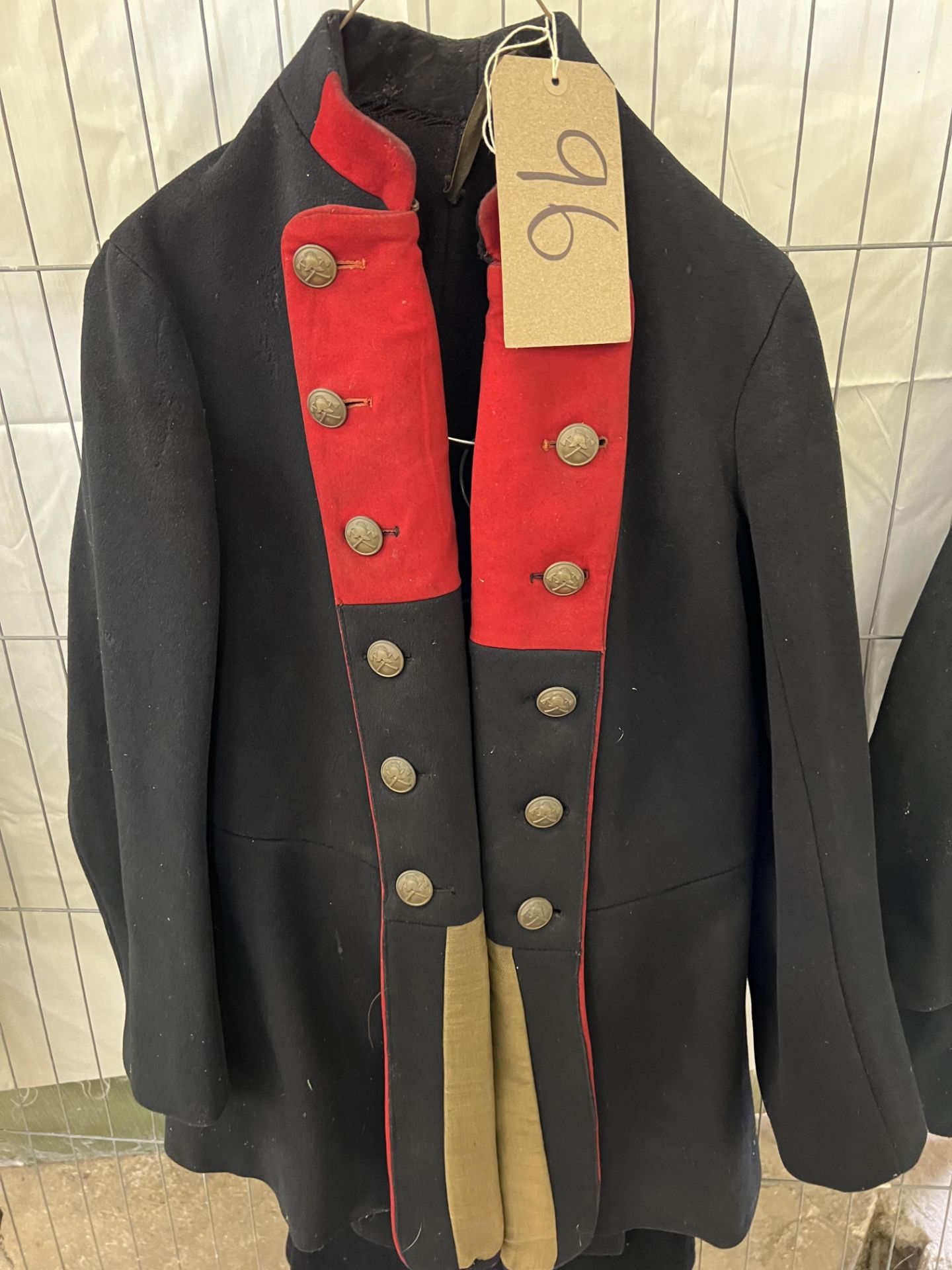 Two late 19th/early 20th century Firemen's uniforms - Image 3 of 6