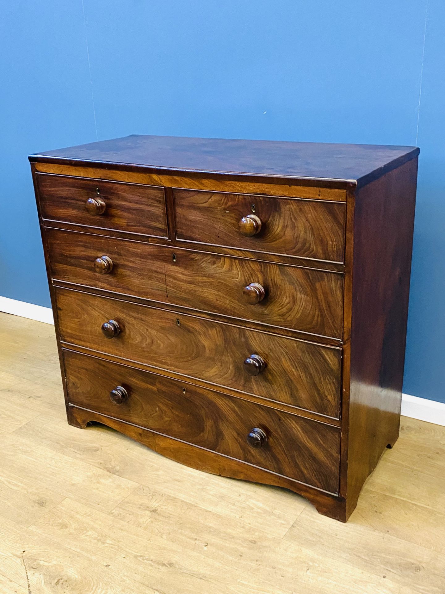 Mahogany chest of drawers - Image 4 of 5