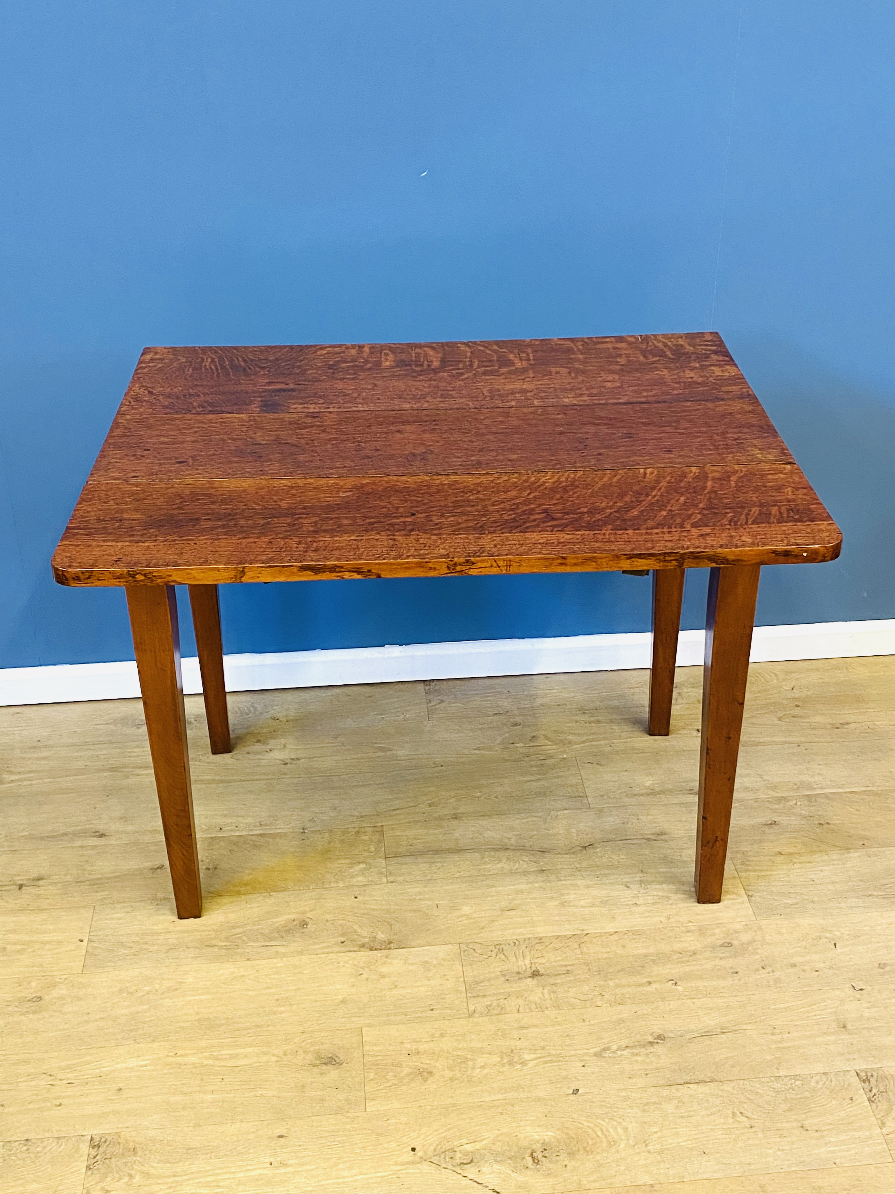 Mahogany drop side table - Image 5 of 5