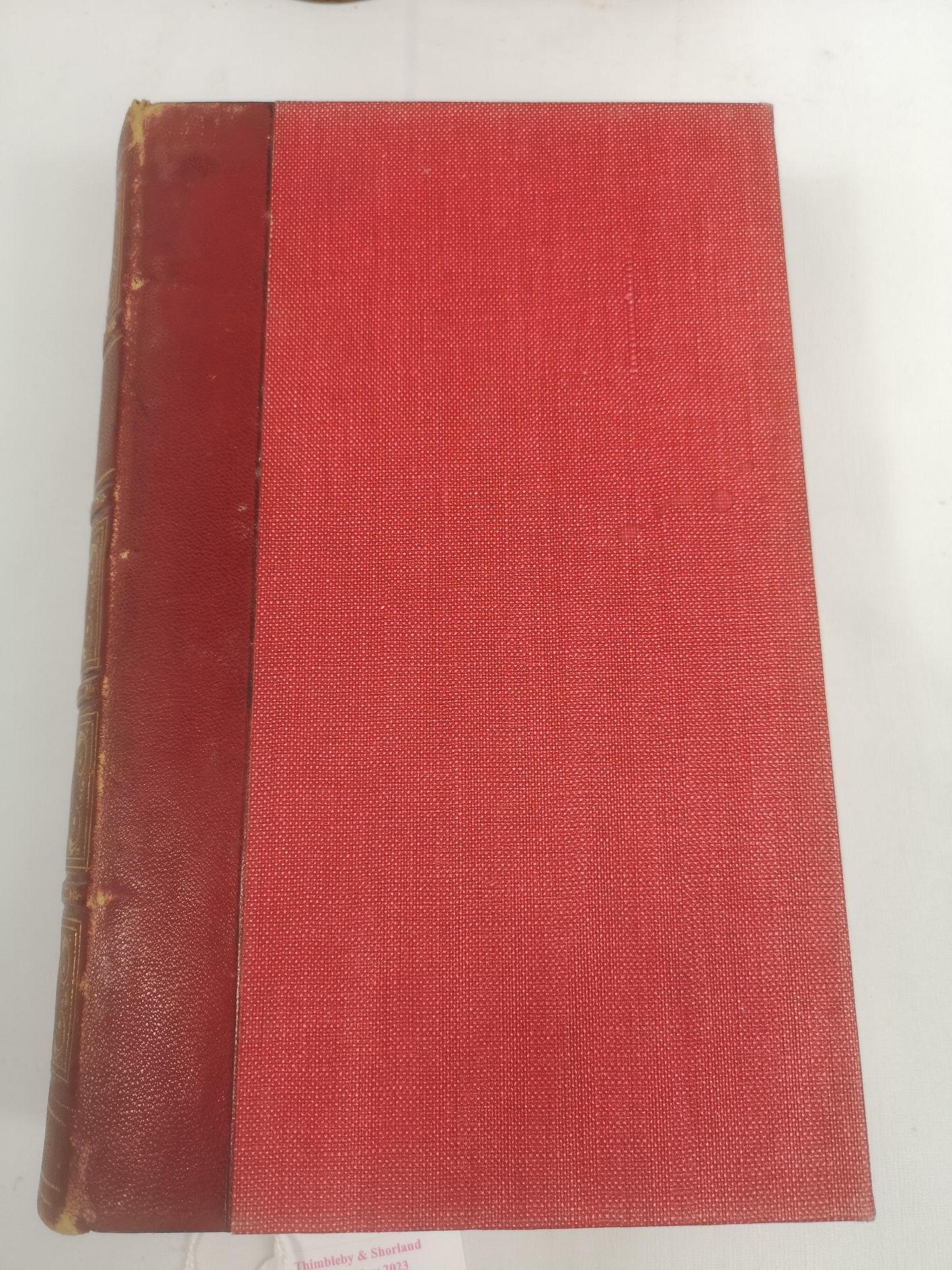 Collection of leather bound books - Image 2 of 11