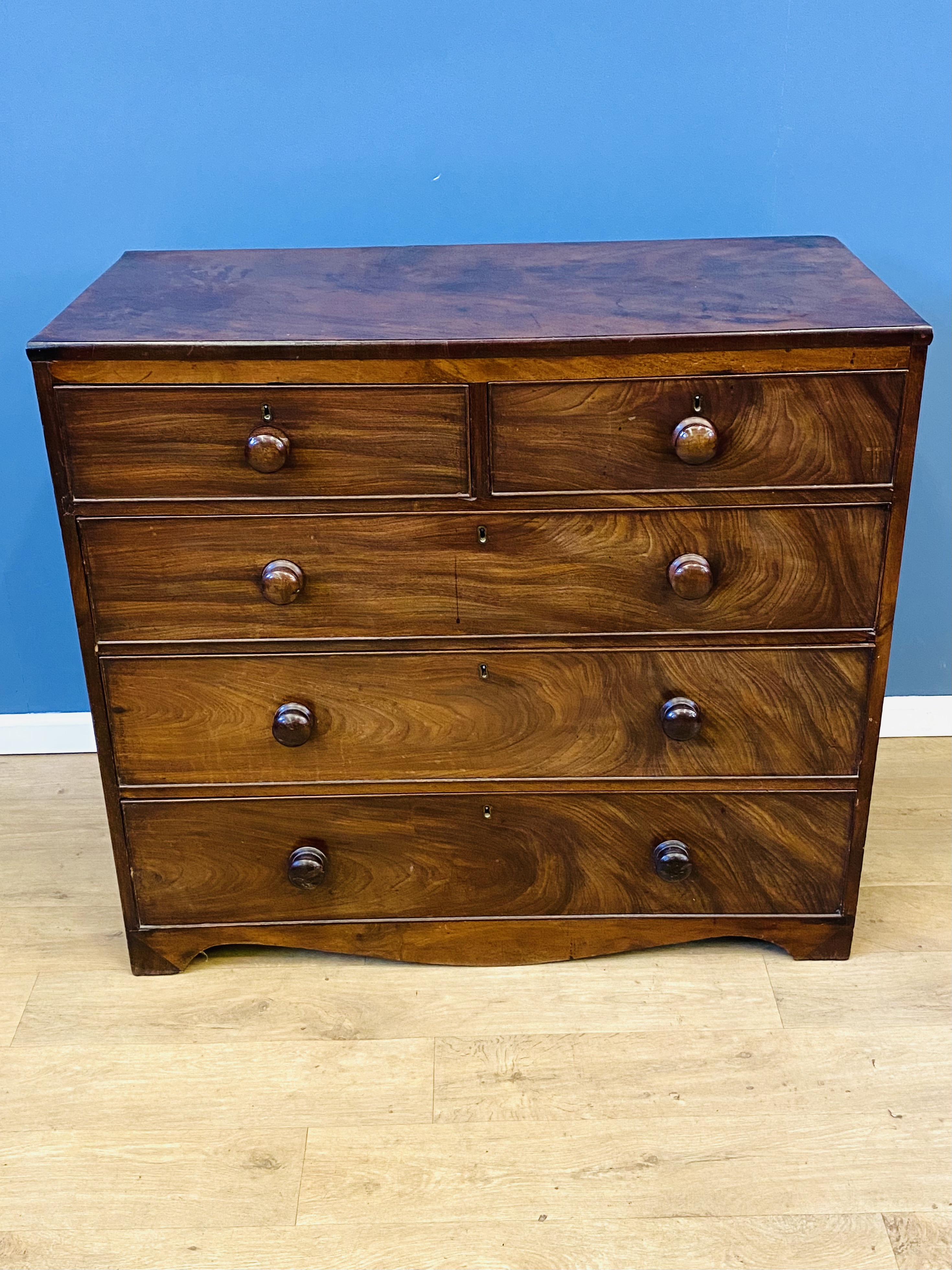 Mahogany chest of drawers - Image 2 of 5