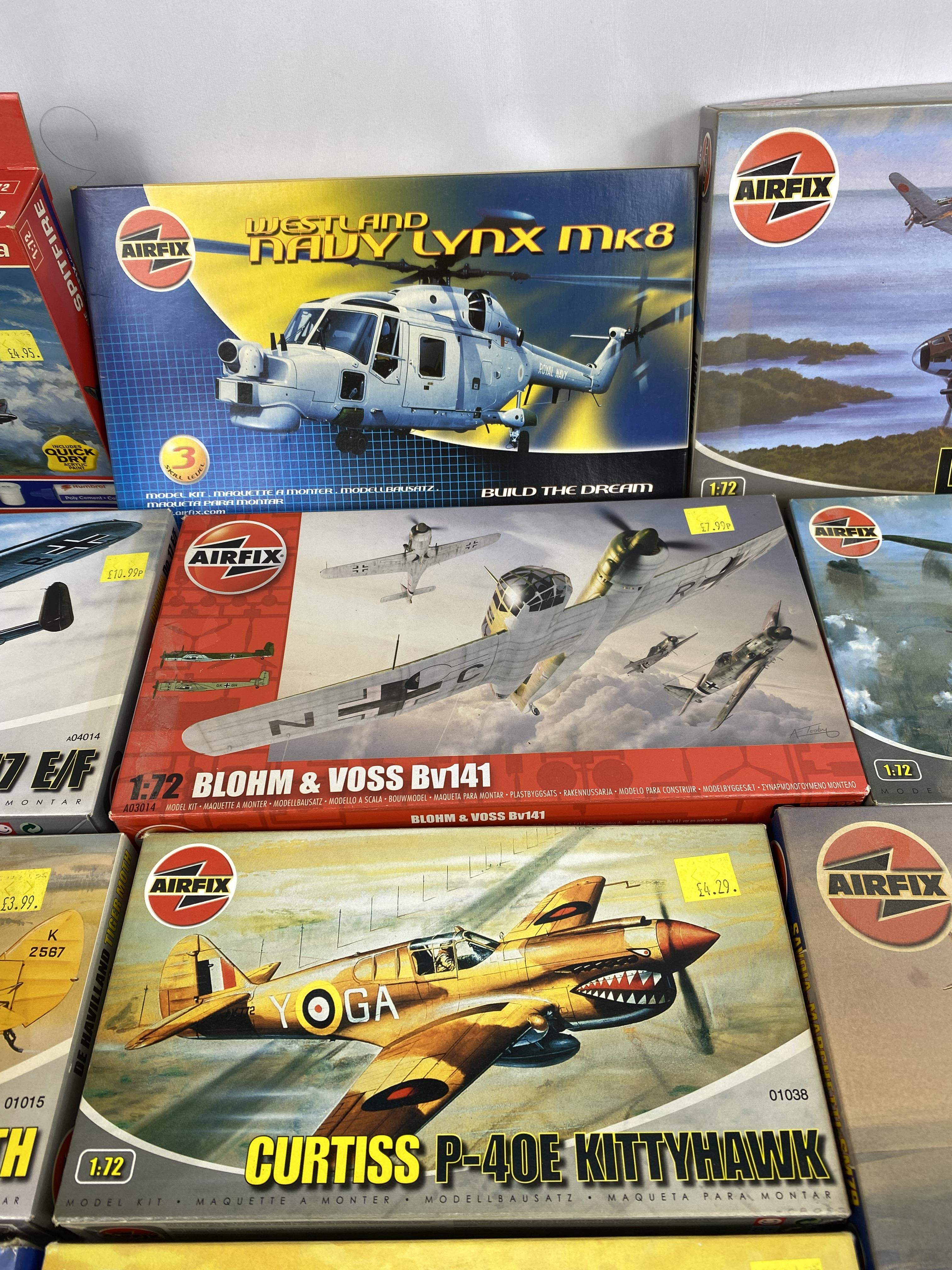 Eleven Airfix model aeroplane kits - Image 3 of 5
