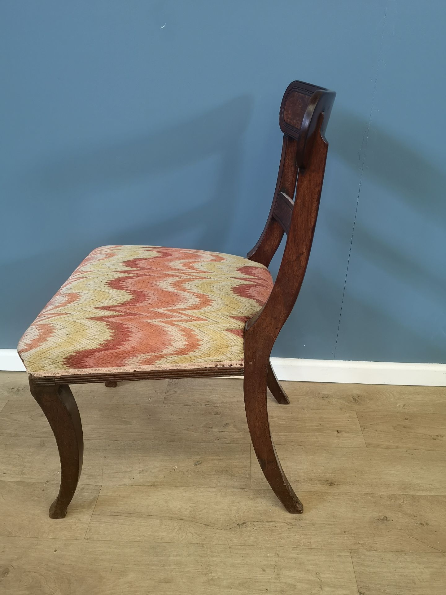 Three mahogany dining chairs - Image 4 of 4