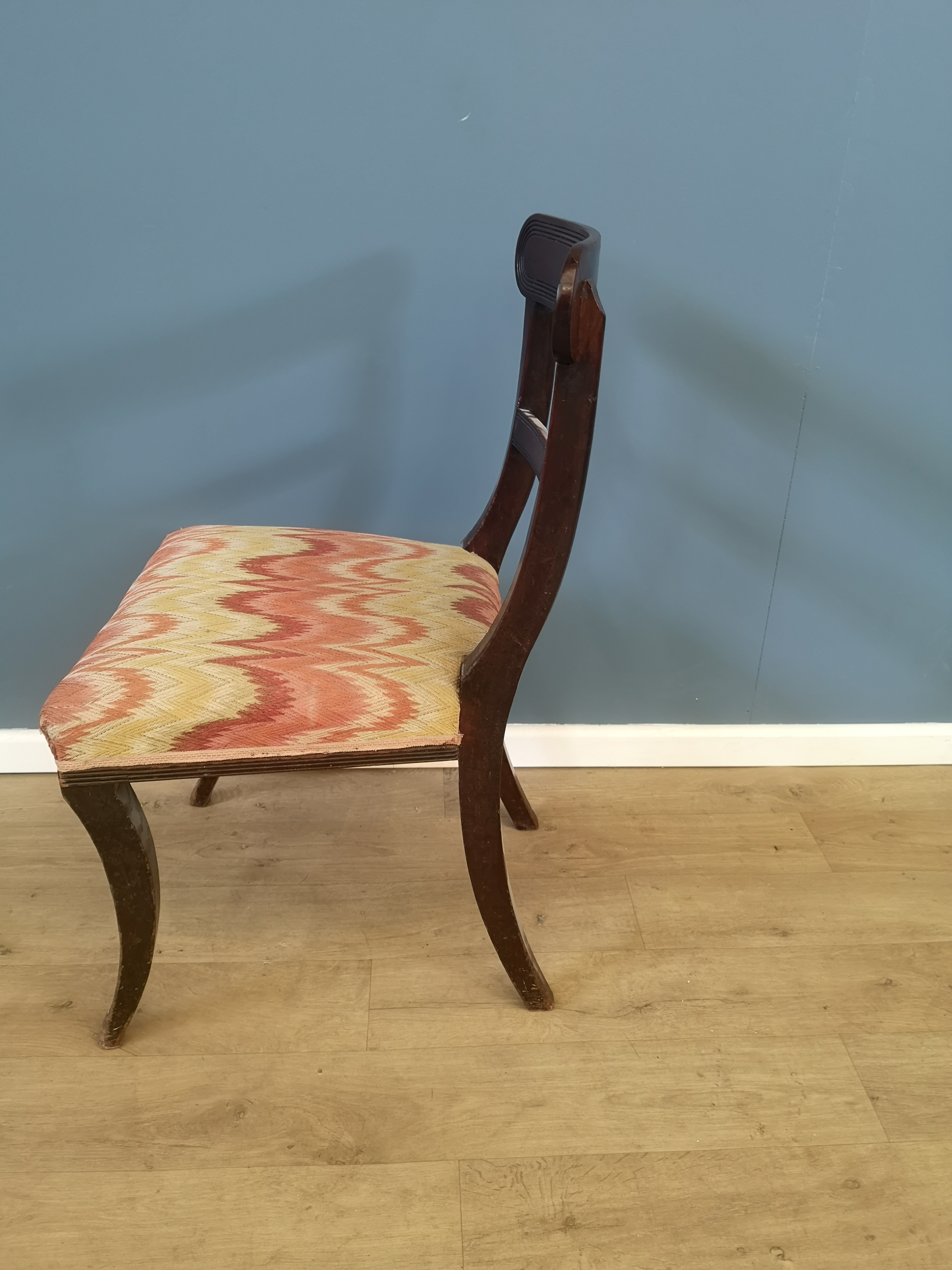 Two mahogany dining chairs - Image 4 of 4