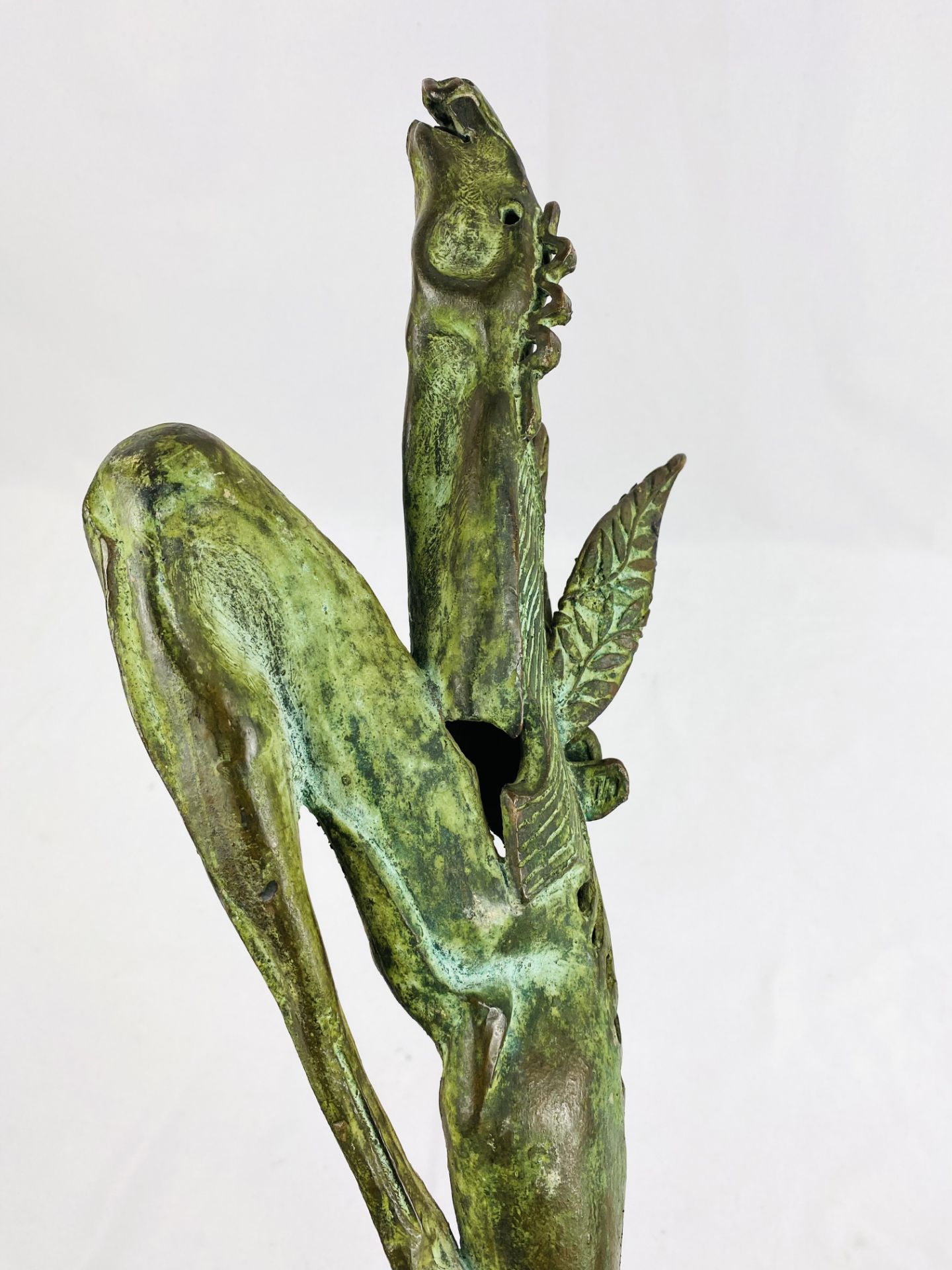 Contemporary bronze sculpture - Image 2 of 5