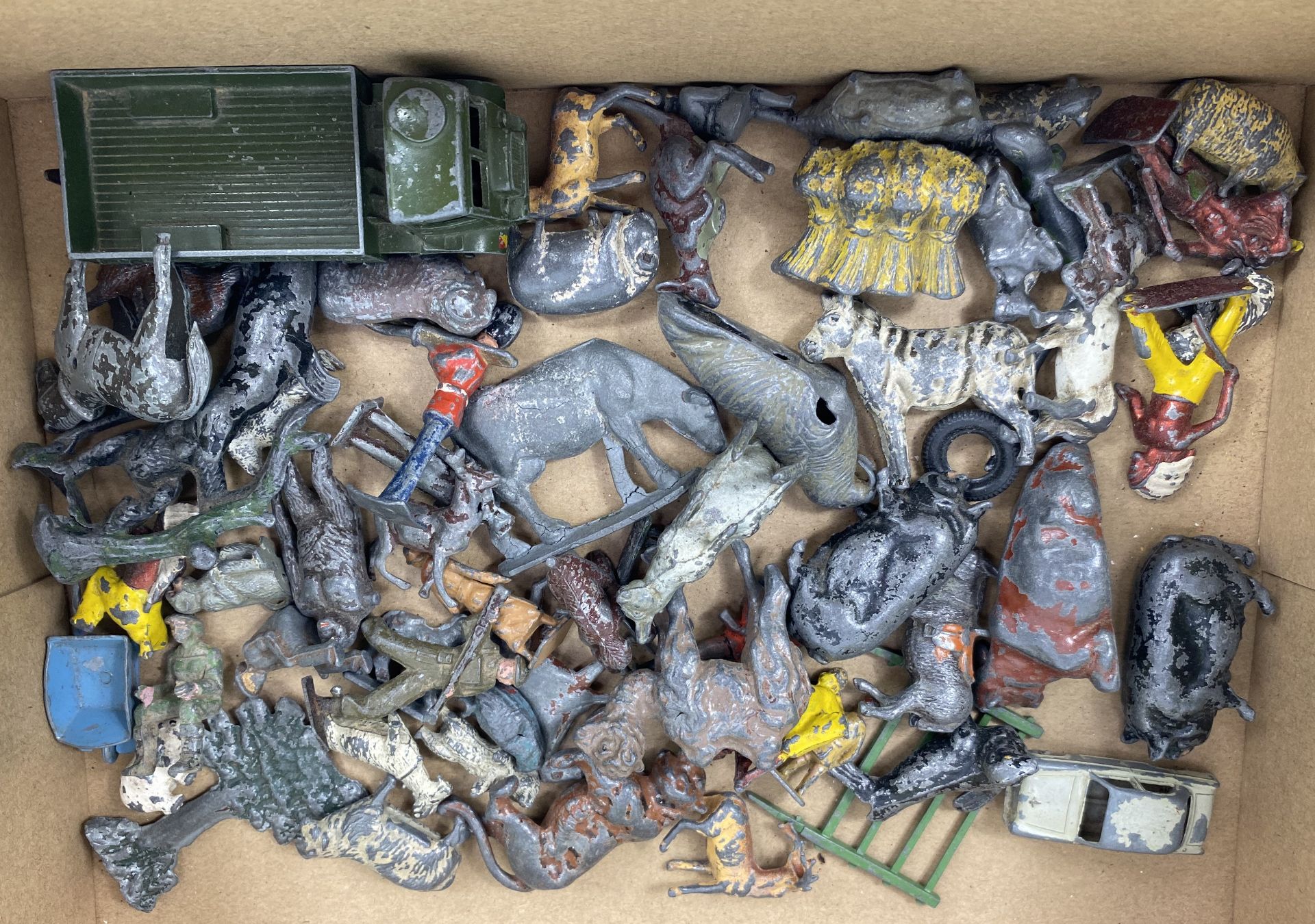 Quantity of metal toy and and other figures - Image 2 of 4