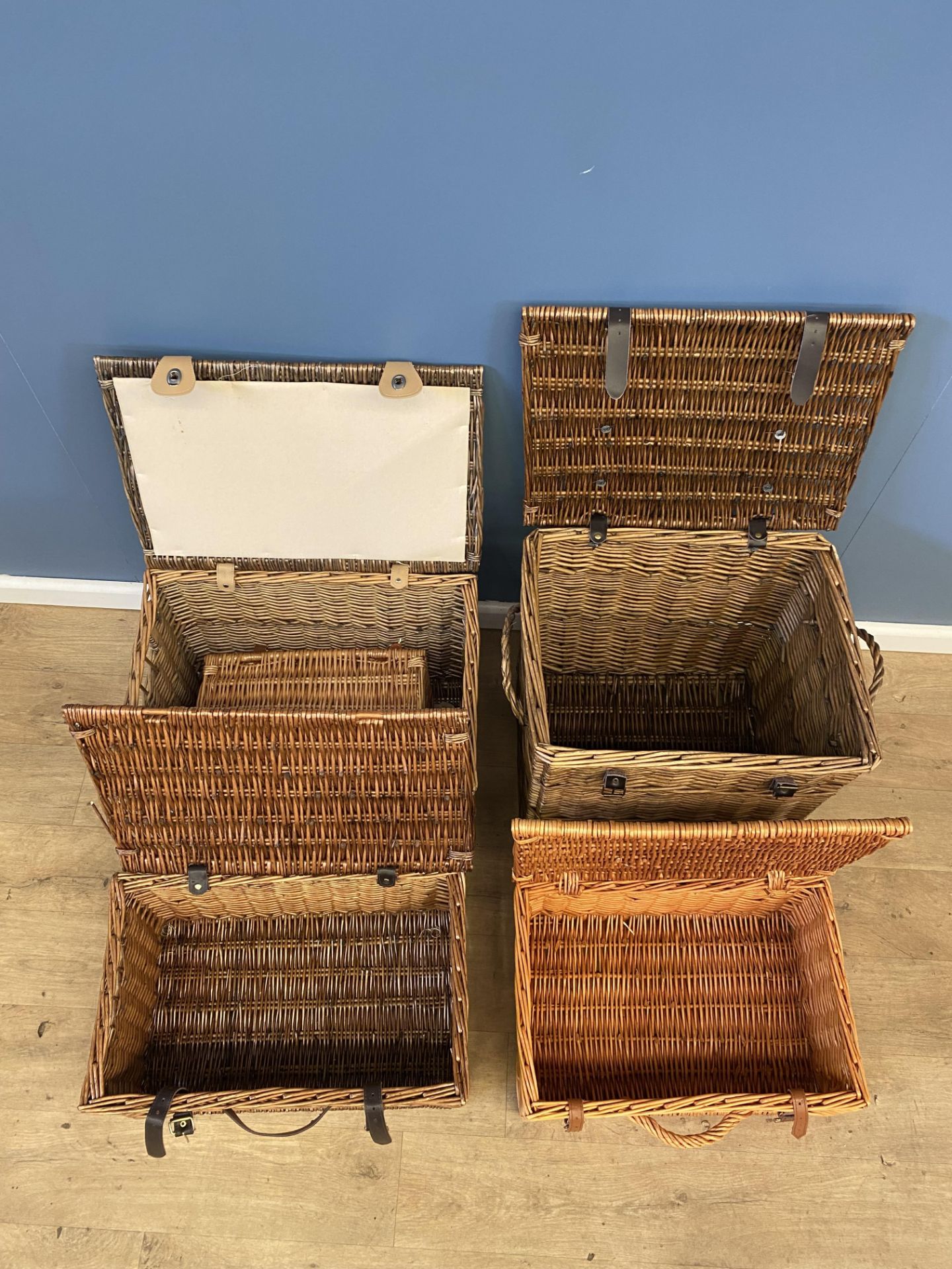 Quantity of wicker baskets - Image 3 of 5