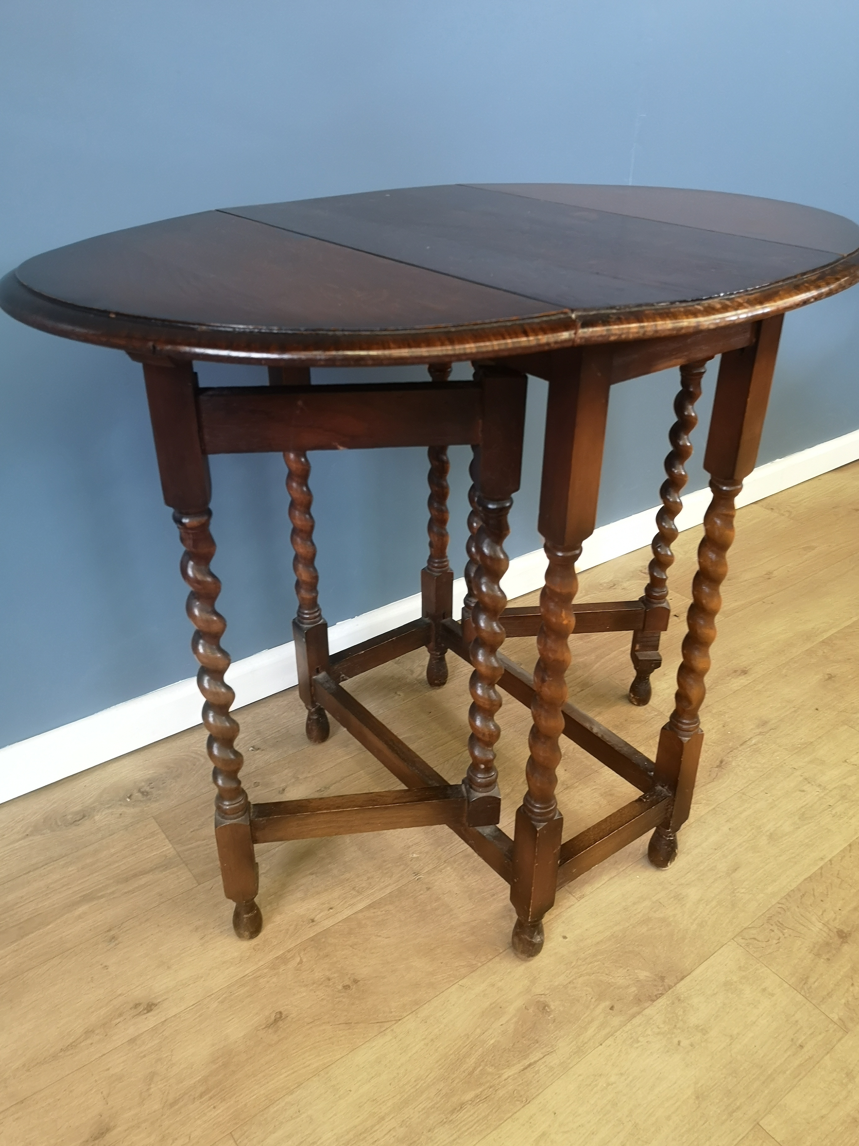 Mahogany dropside table - Image 4 of 5