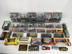 Quantity of die cast models and vehicles