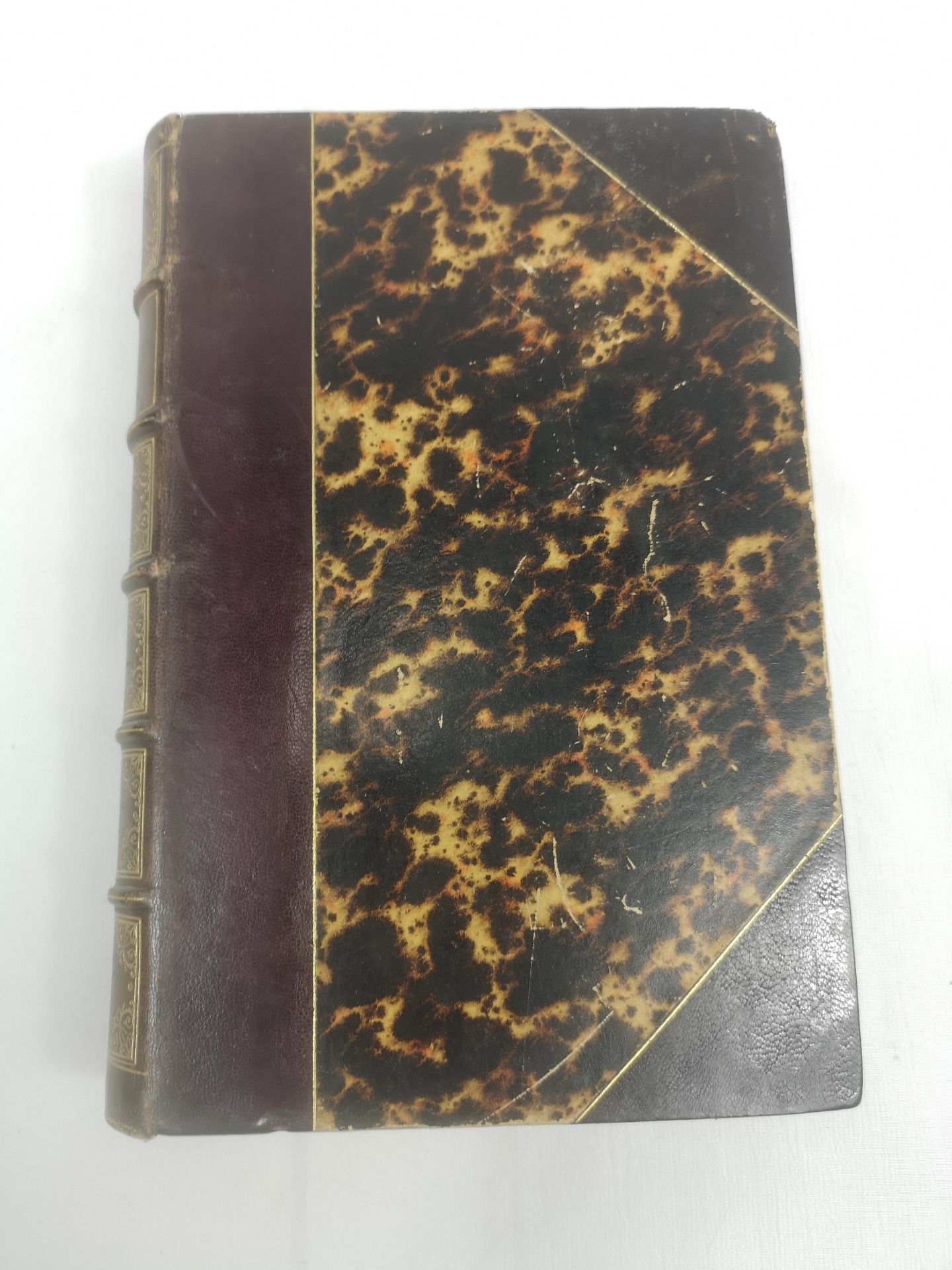 Collection of leather bound books - Image 6 of 11