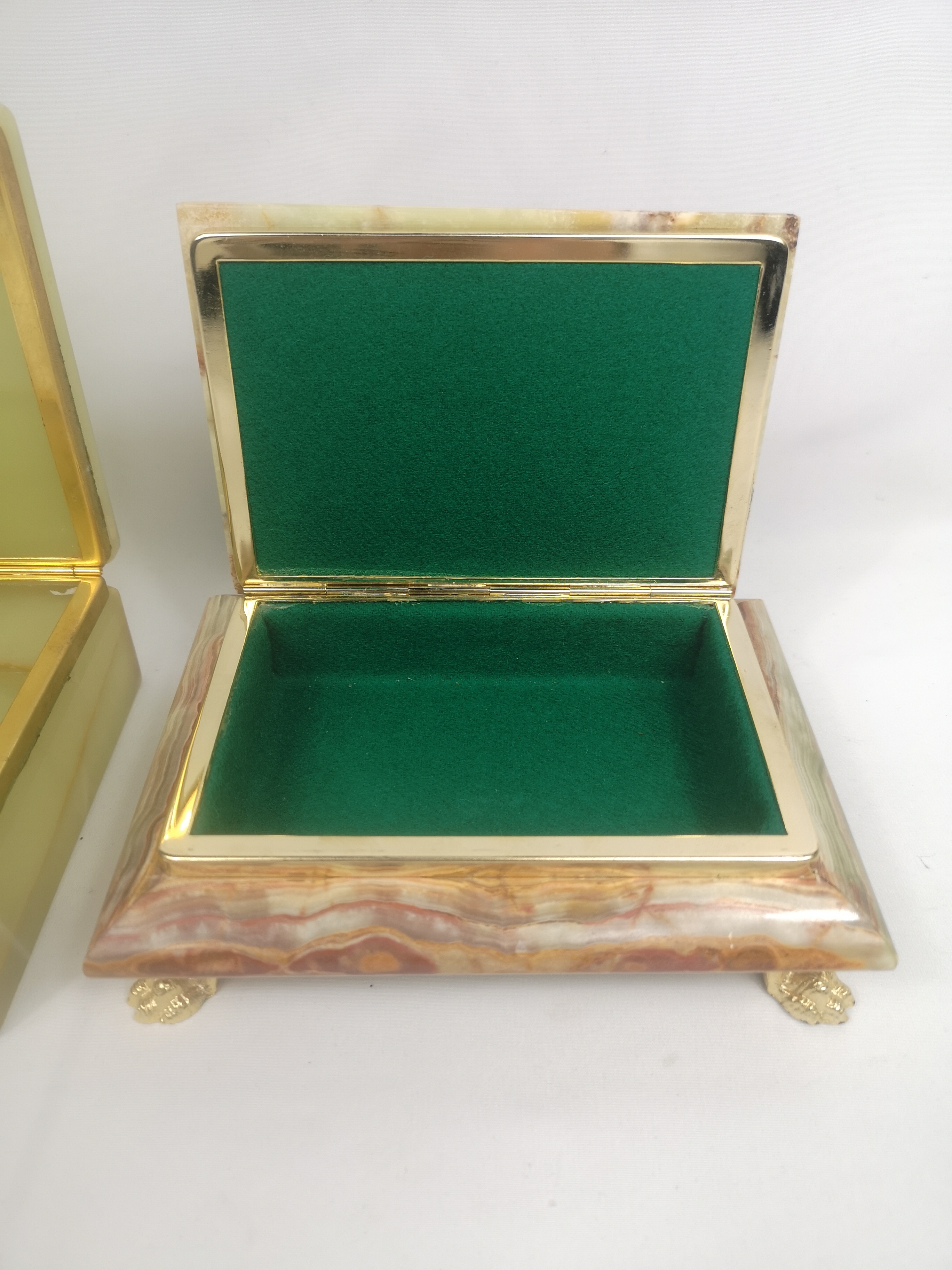 Two onyx boxes - Image 5 of 6