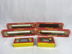Hornby 00 gauge carriages and wagons