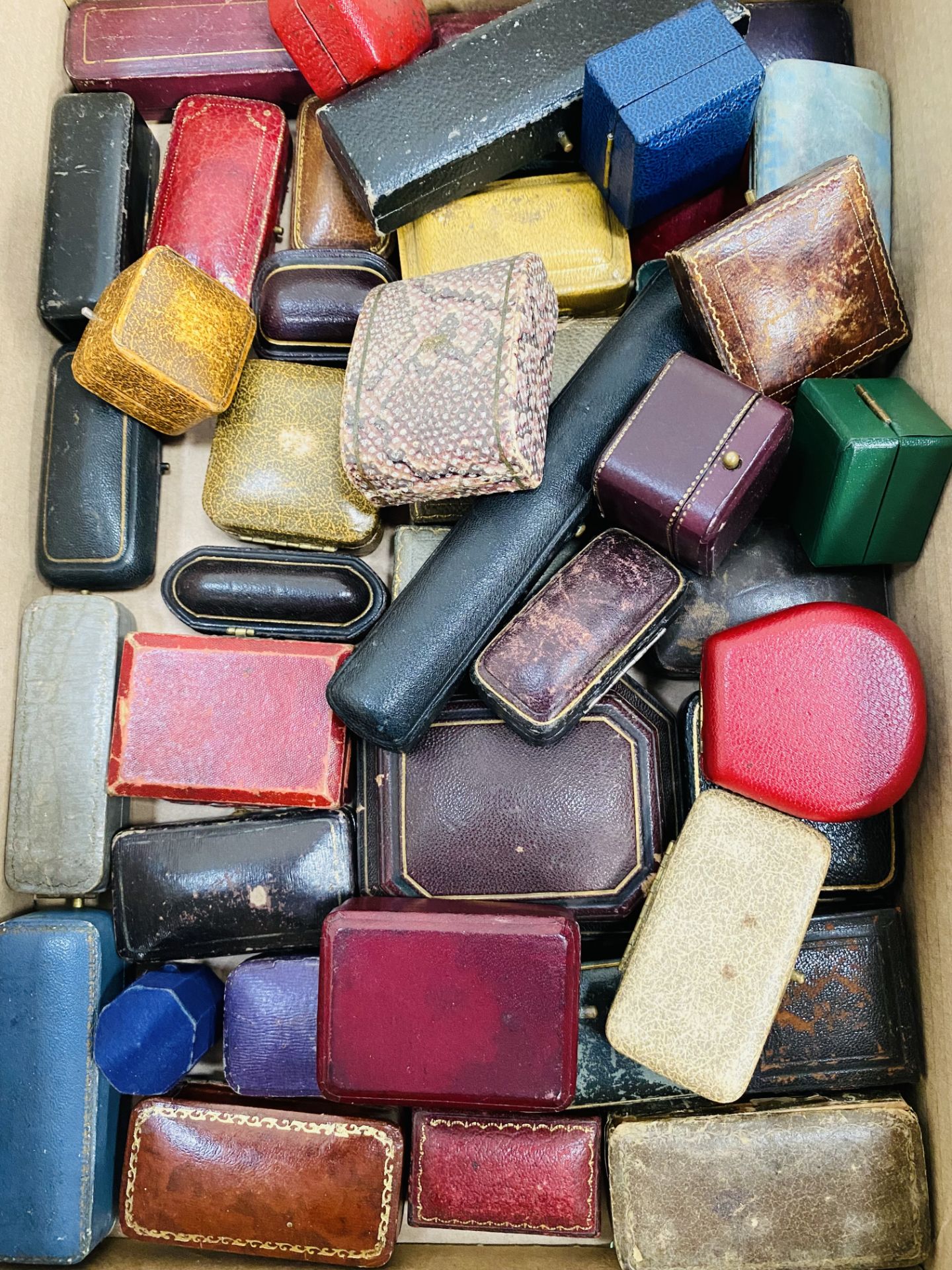 Collection of jewellery boxes