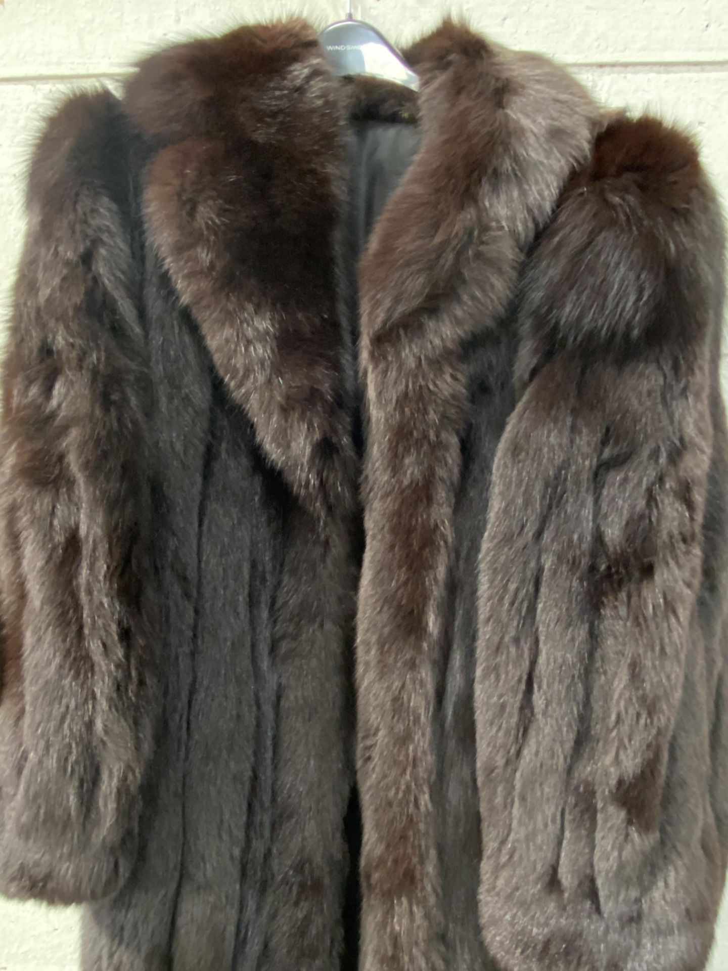 Full length fur coat - Image 2 of 6