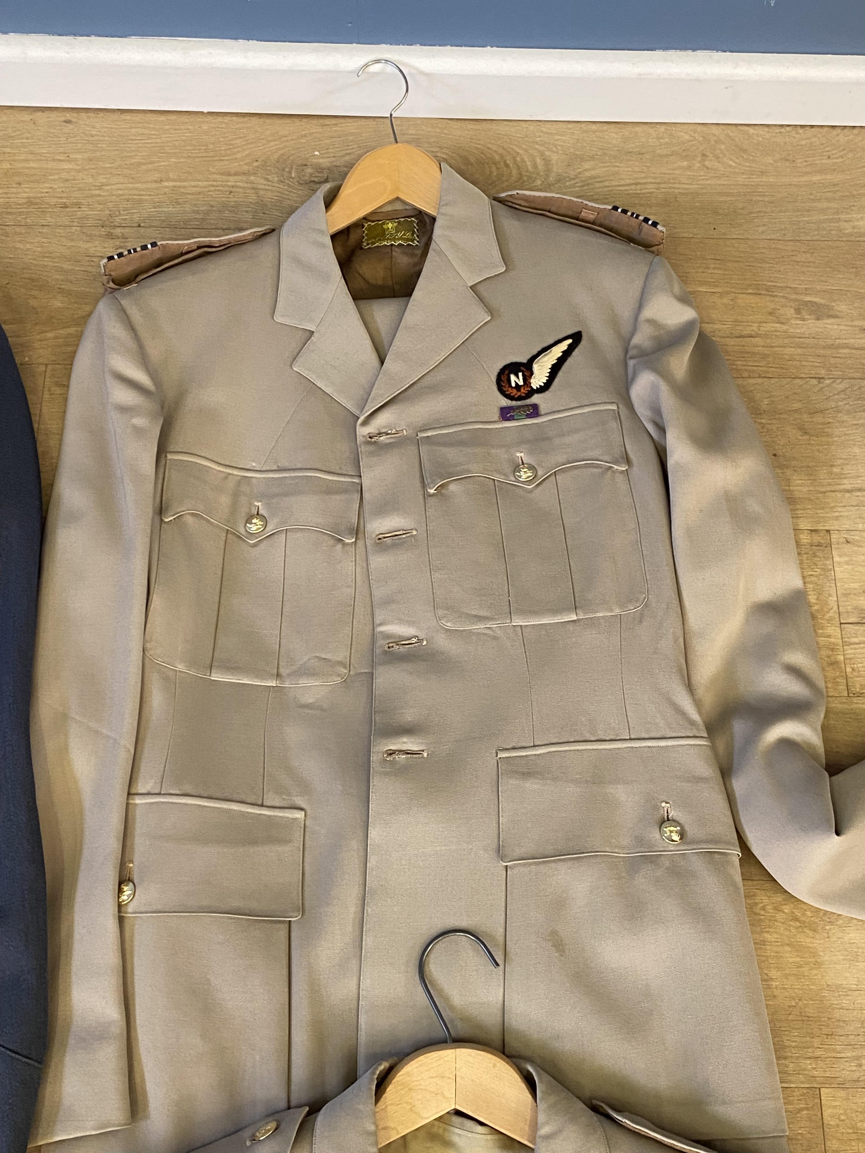 Collection of RAF and military uniforms, including one Cap - Image 4 of 8