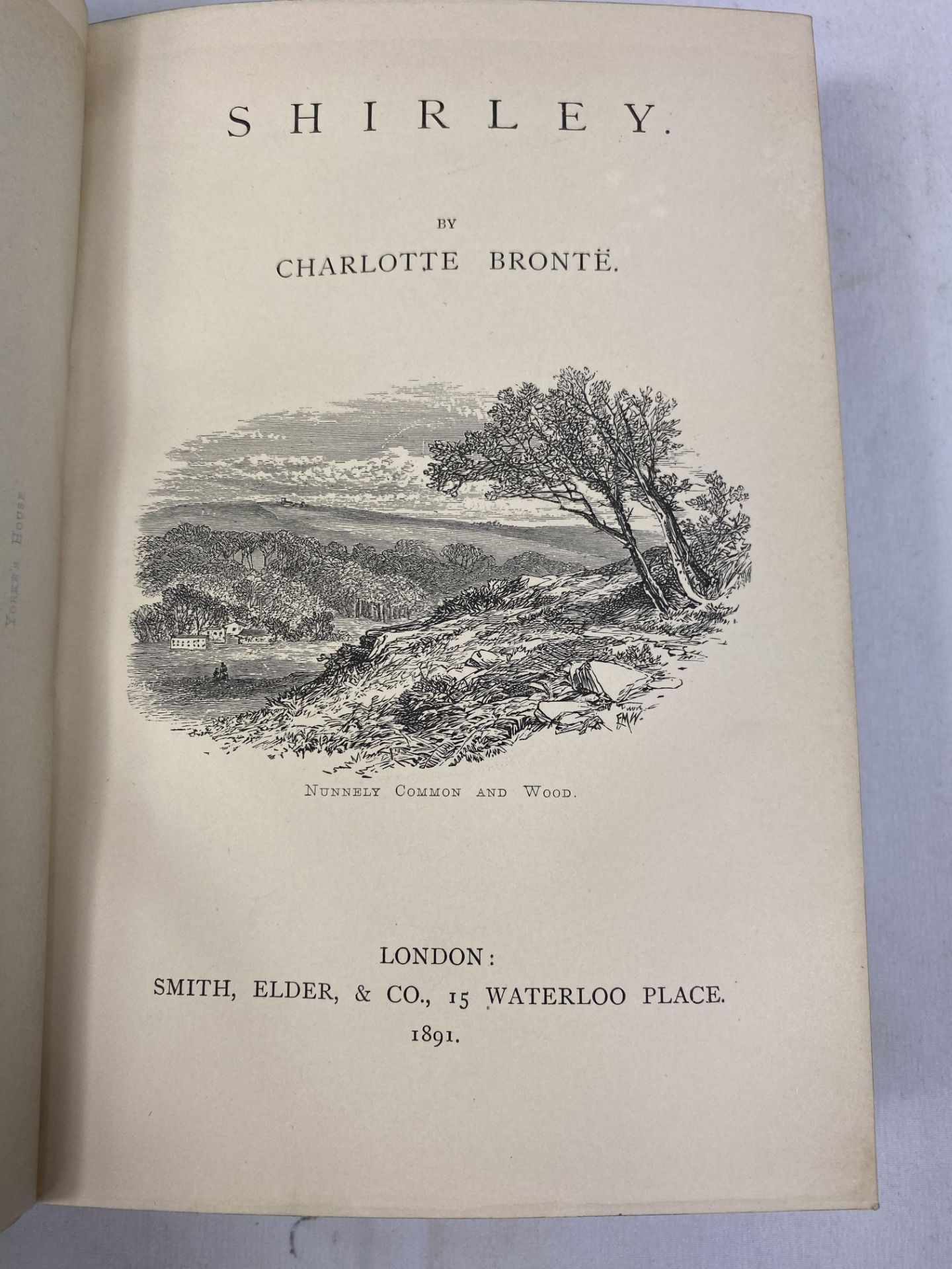 The Life and Works of Charlotte Bronte published and illustrated in seven half bound volumes - Image 4 of 9