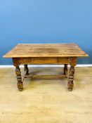 Pine farmhouse table