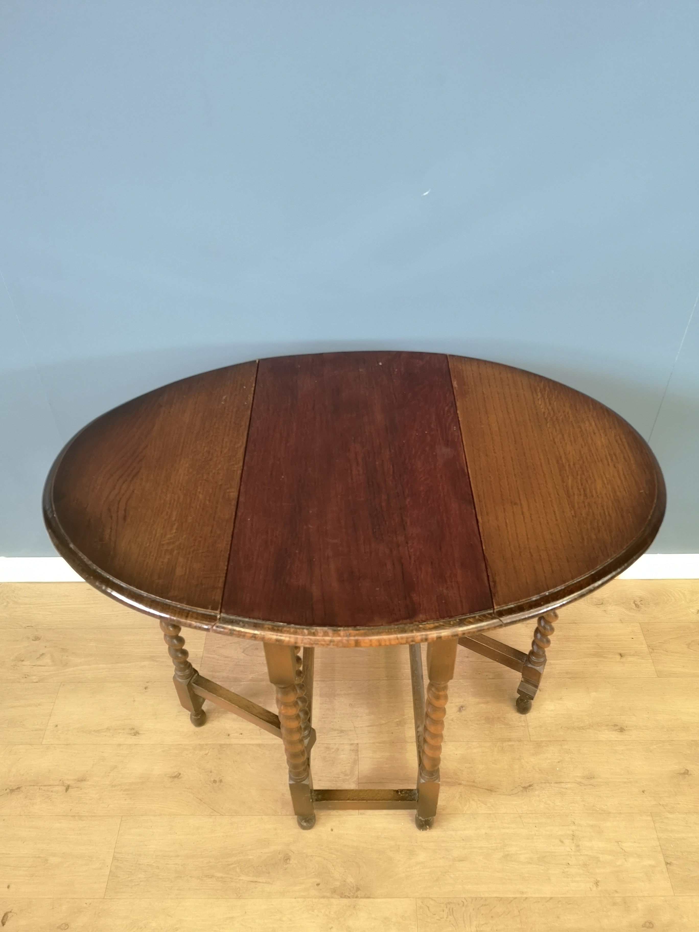 Mahogany dropside table - Image 2 of 5