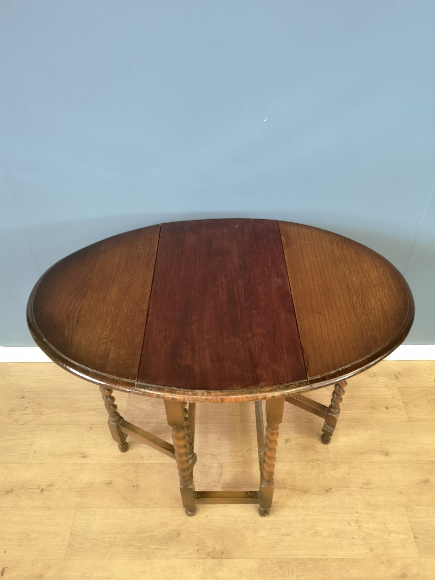 Mahogany dropside table - Image 2 of 5