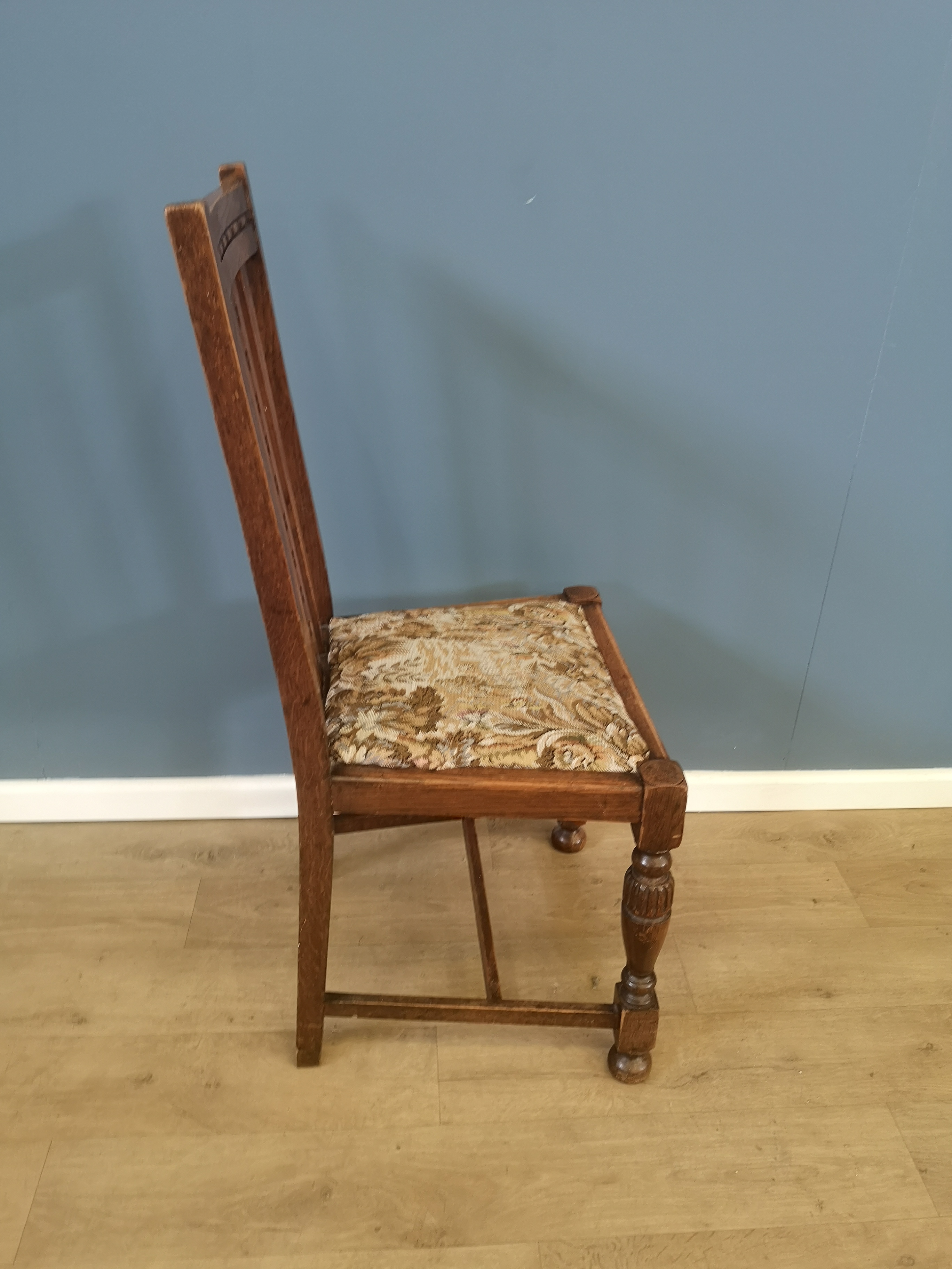 Two oak framed chairs - Image 4 of 4