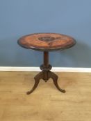 19th century circular display table