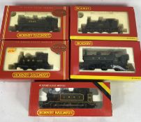 Four Hornby 00 gauge locomotives