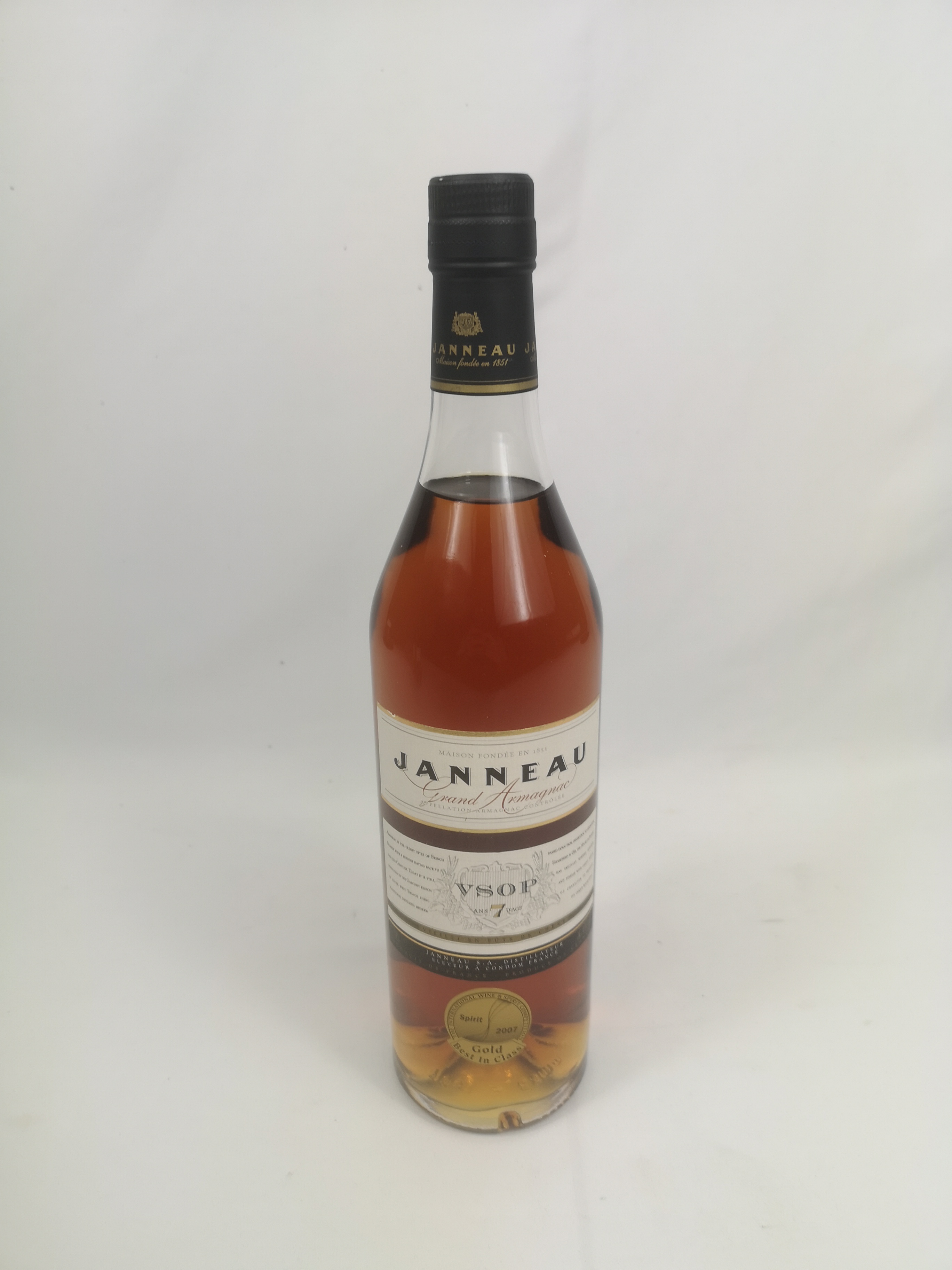 Two bottles of Janneau Grand Armagnac - Image 4 of 5