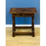 Oak joint stool