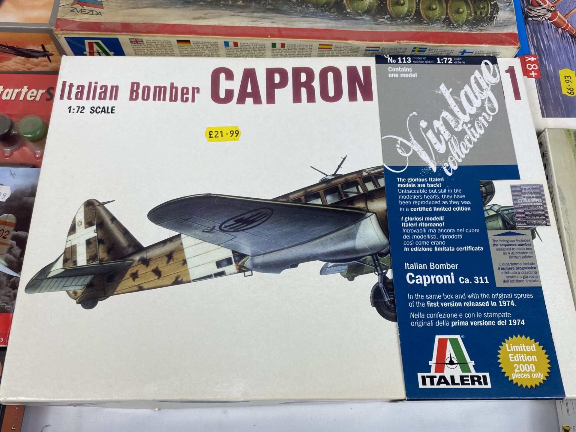 Seven model kits to include Airfix - Image 5 of 8