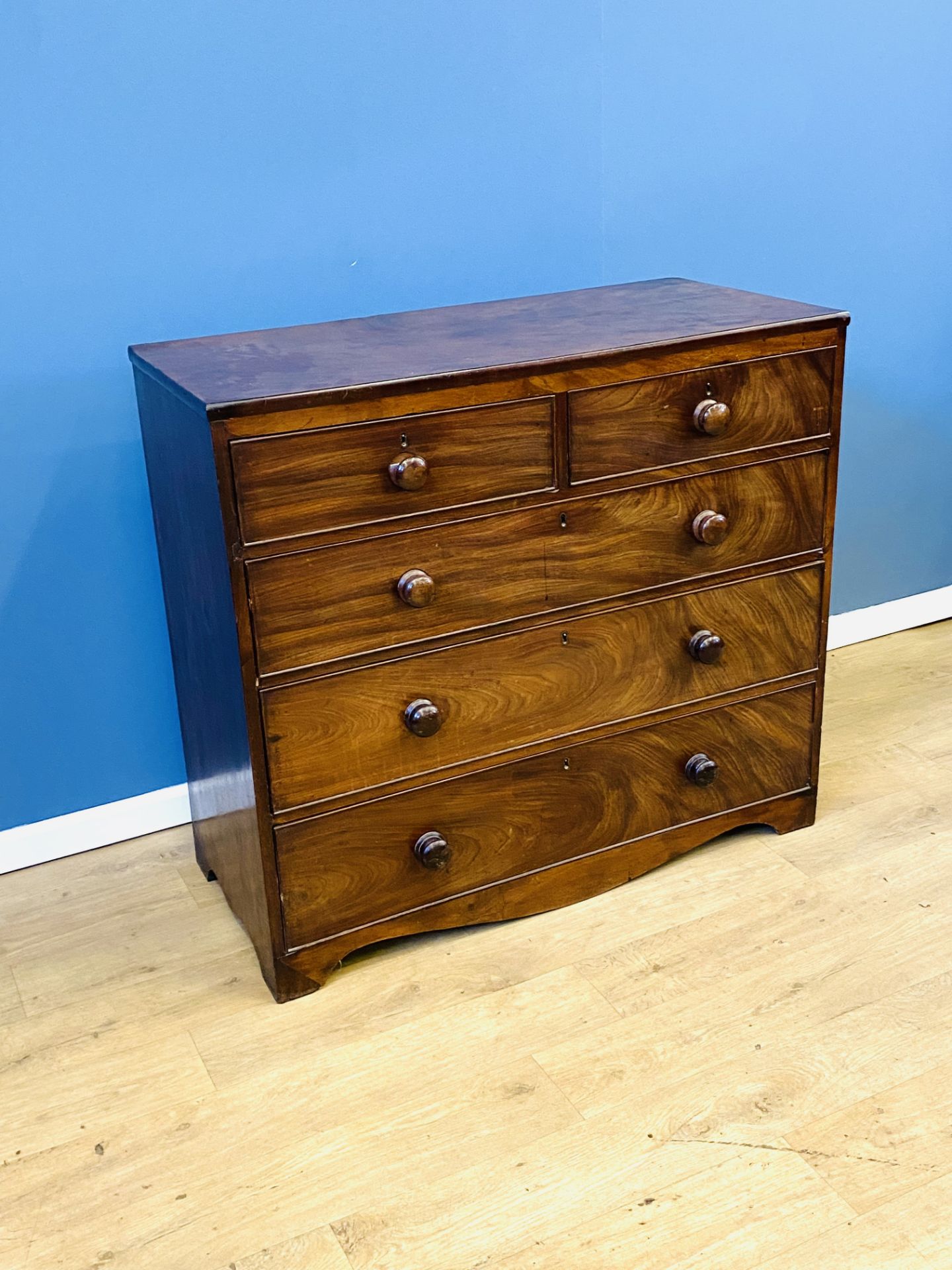 Mahogany chest of drawers - Image 3 of 5