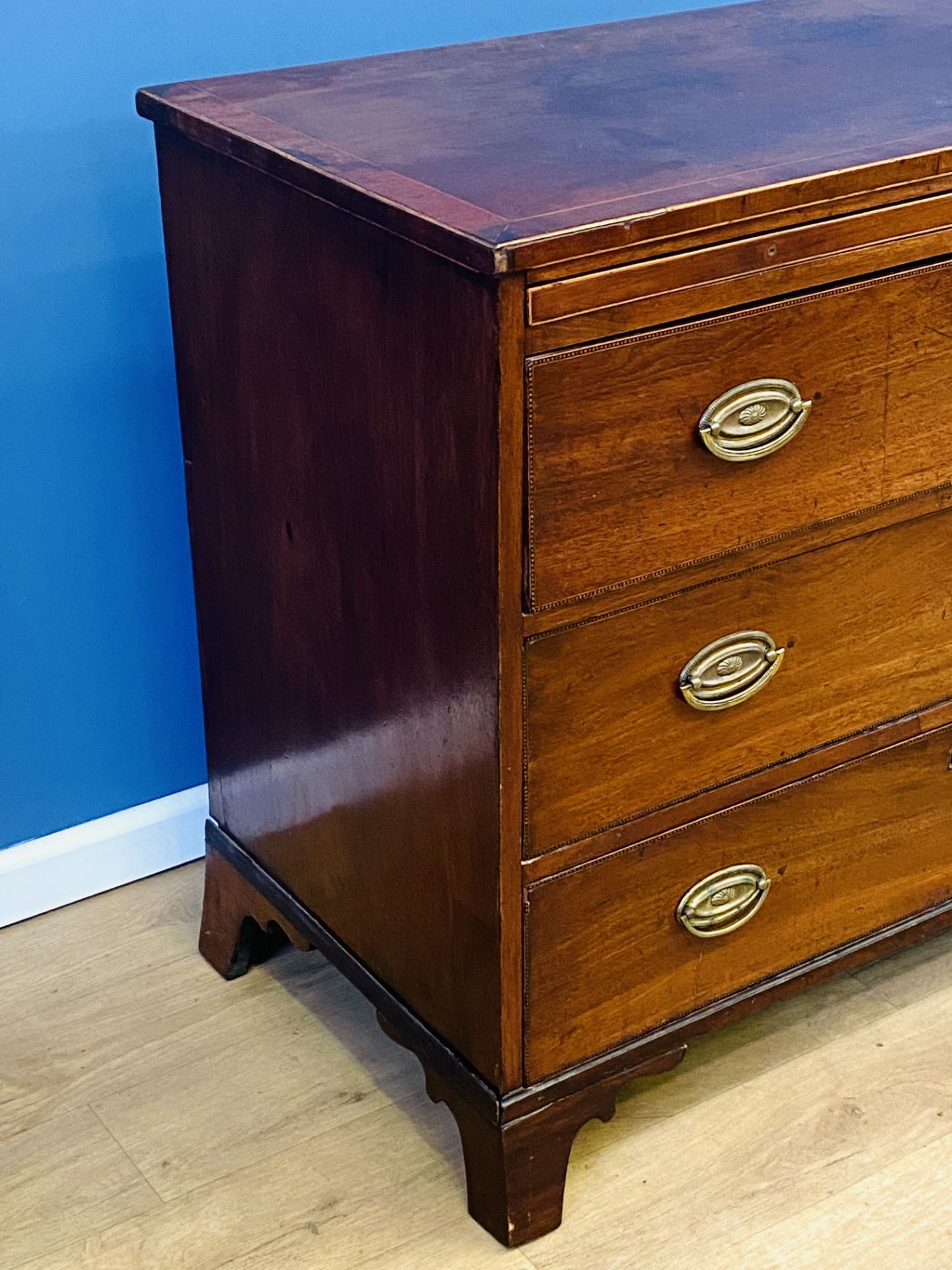 Mahogany chest of drawers - Image 3 of 5