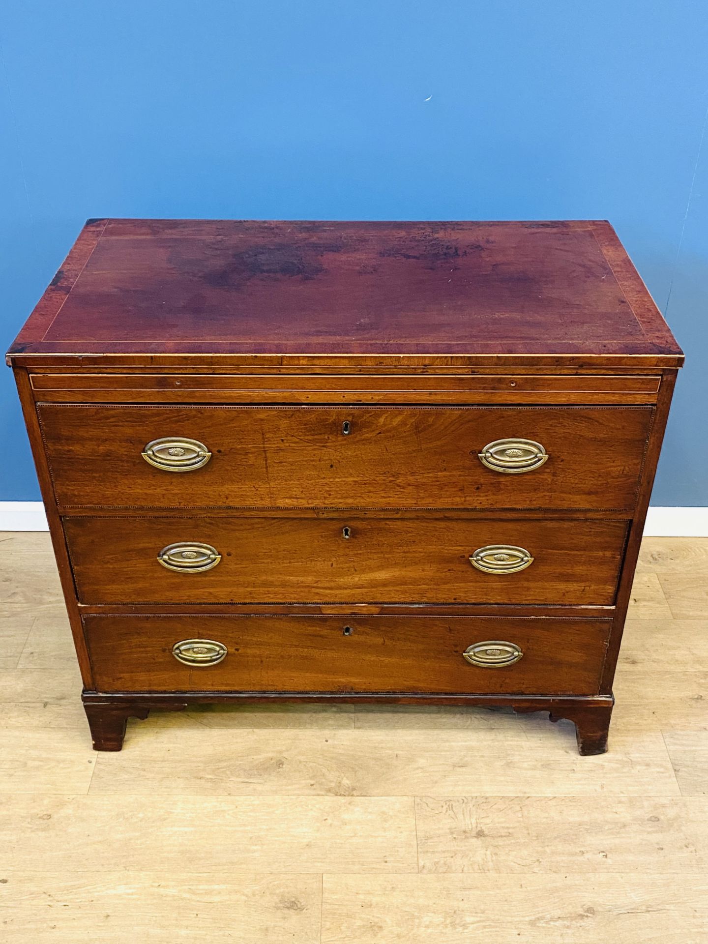 Mahogany chest of drawers - Image 4 of 5