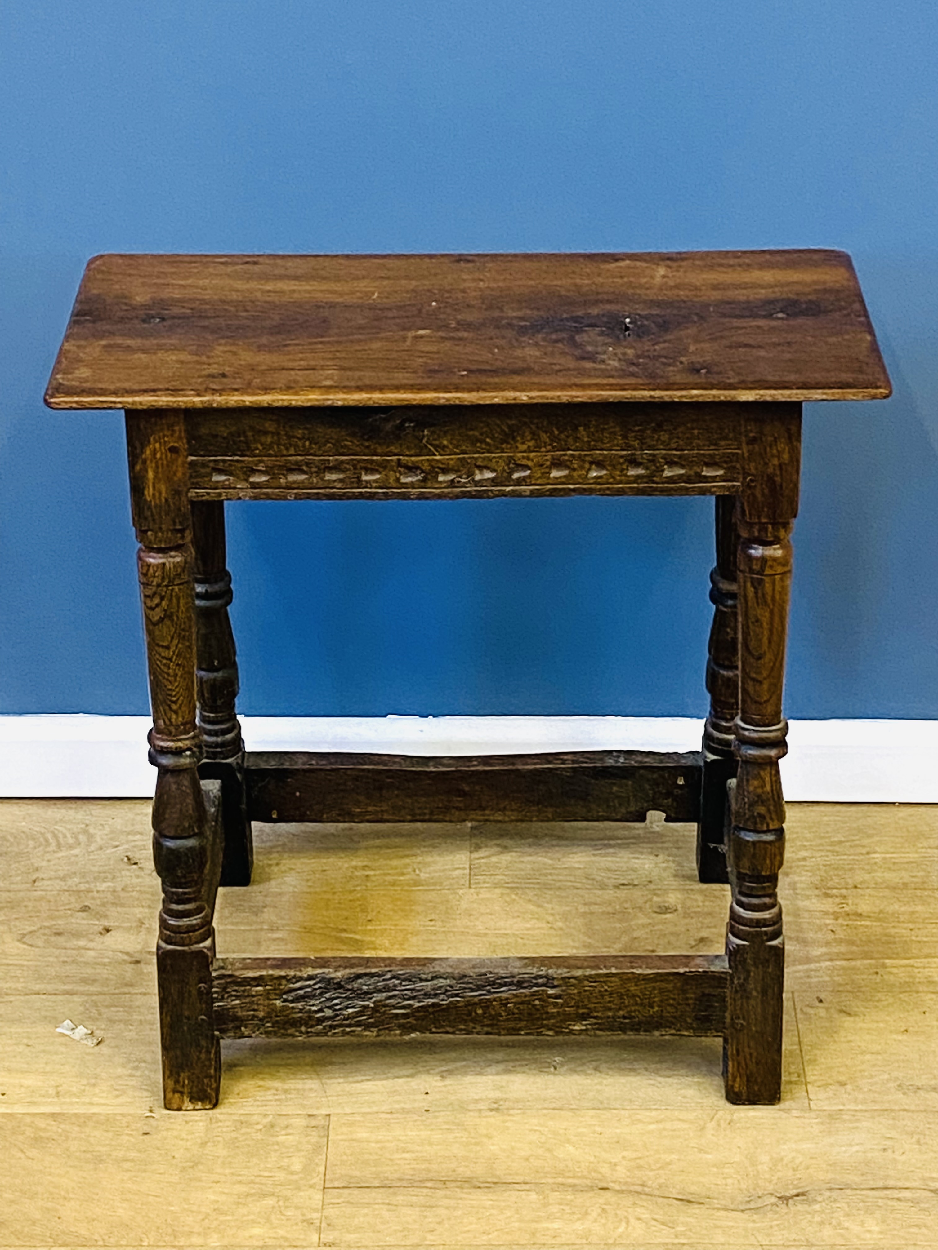 Oak joint stool