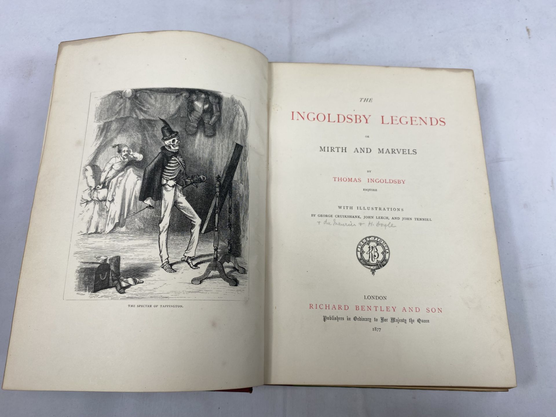 Collection of leather bound books - Image 5 of 9