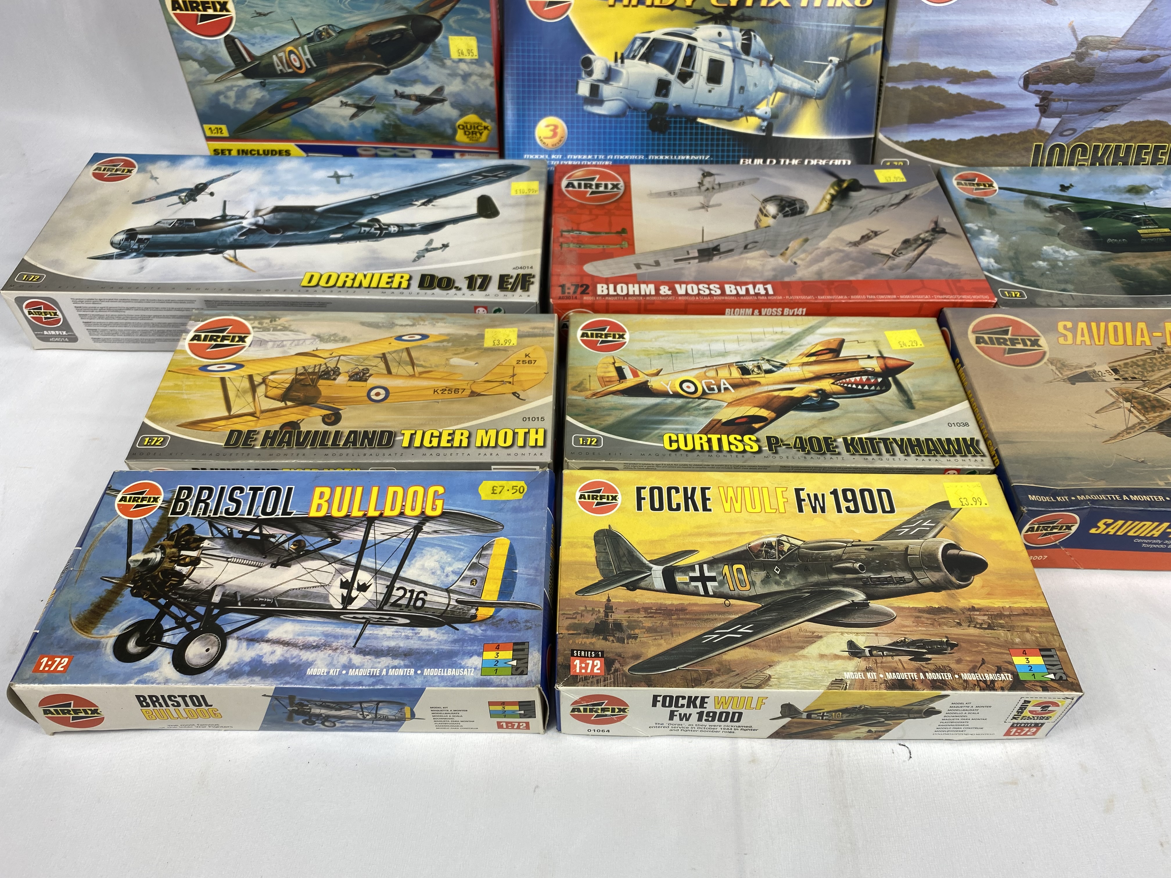 Eleven Airfix model aeroplane kits - Image 5 of 5