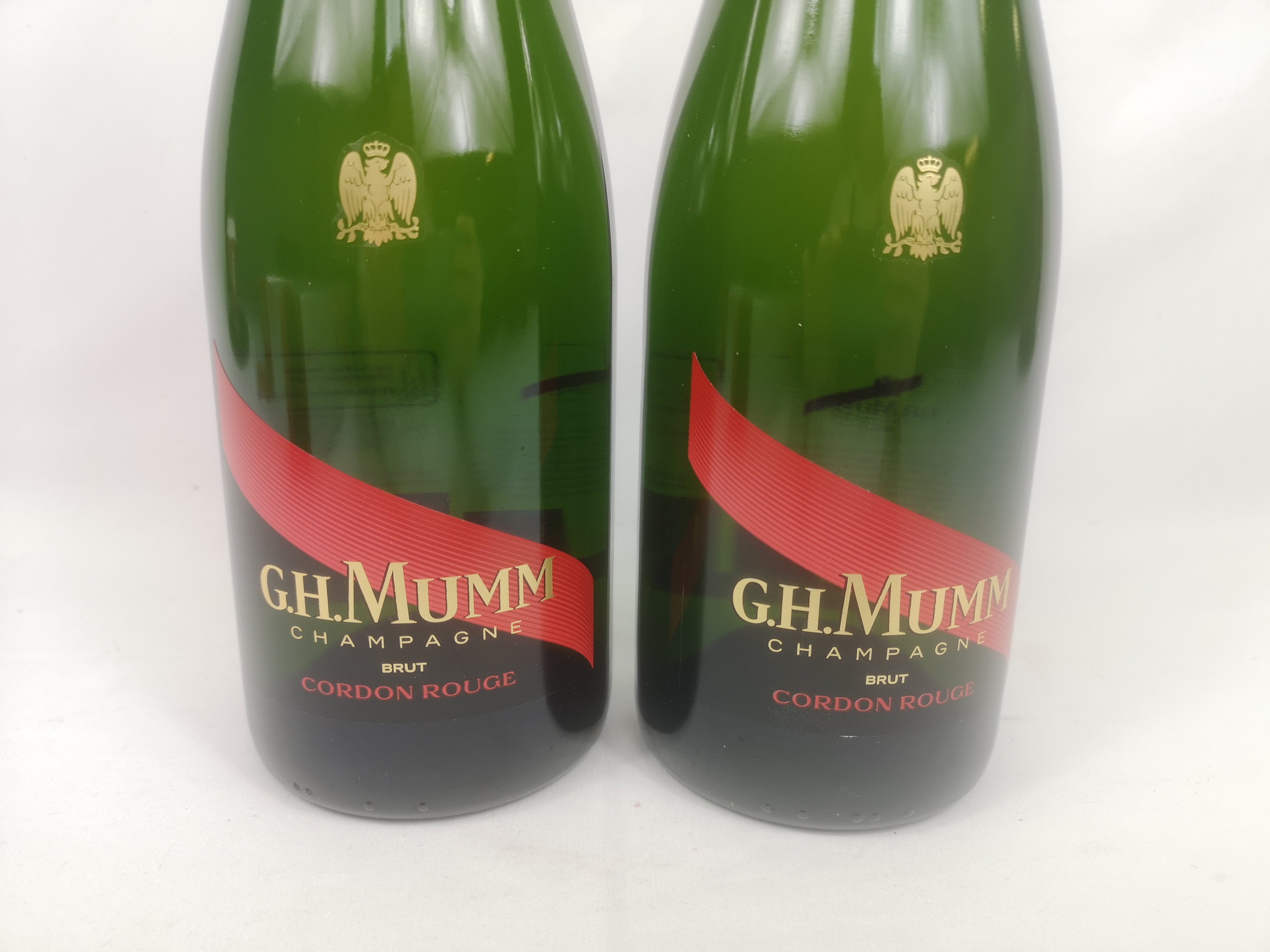 Two 75cl bottles of G.H. Mumm Brut Cordon Rouge champagne in boxes. - Image 3 of 5