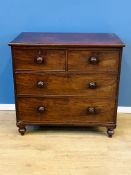 Victorian mahogany chest of drawers