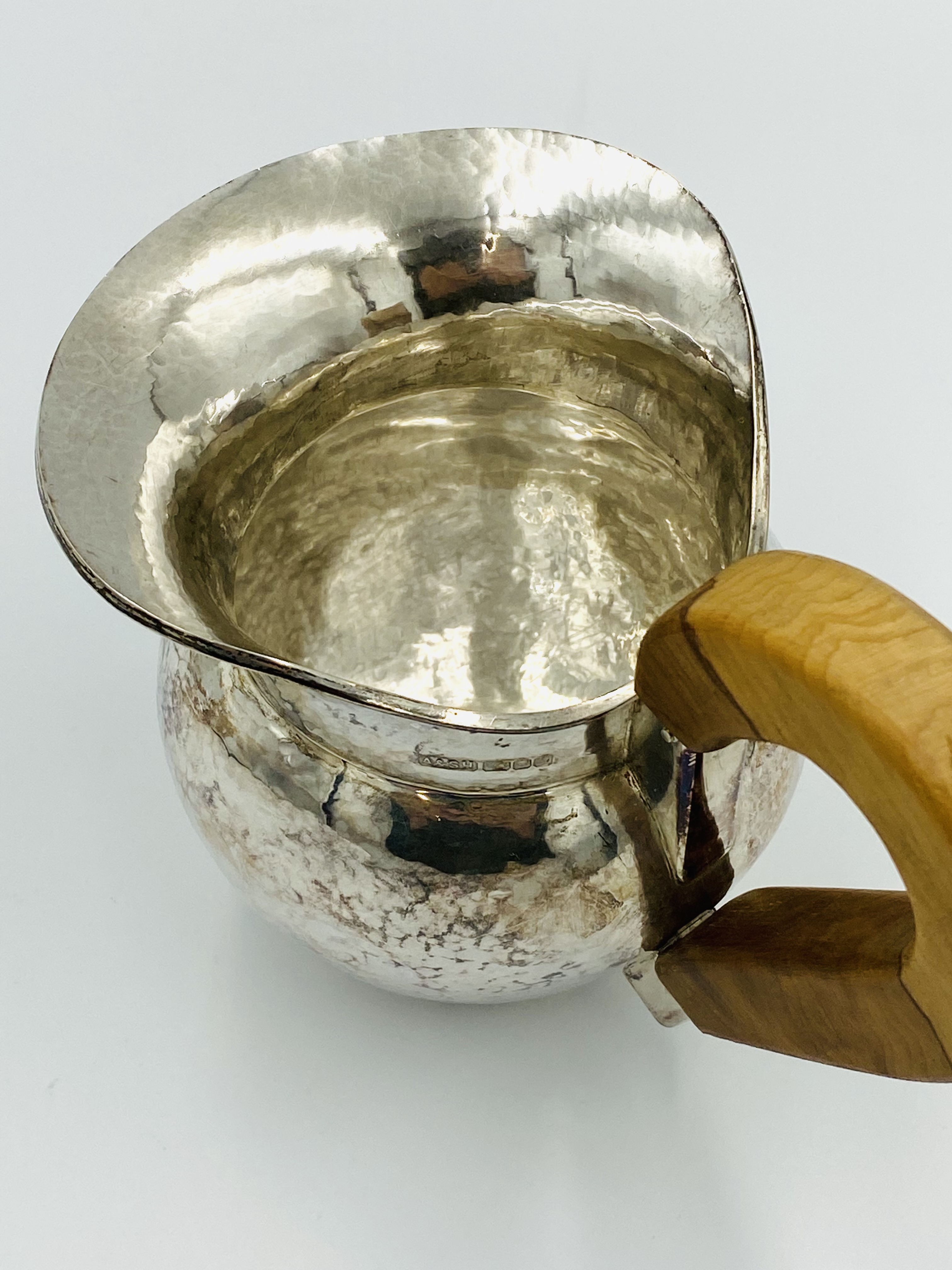 Hallmarked silver jug, London 1996 - Image 3 of 5