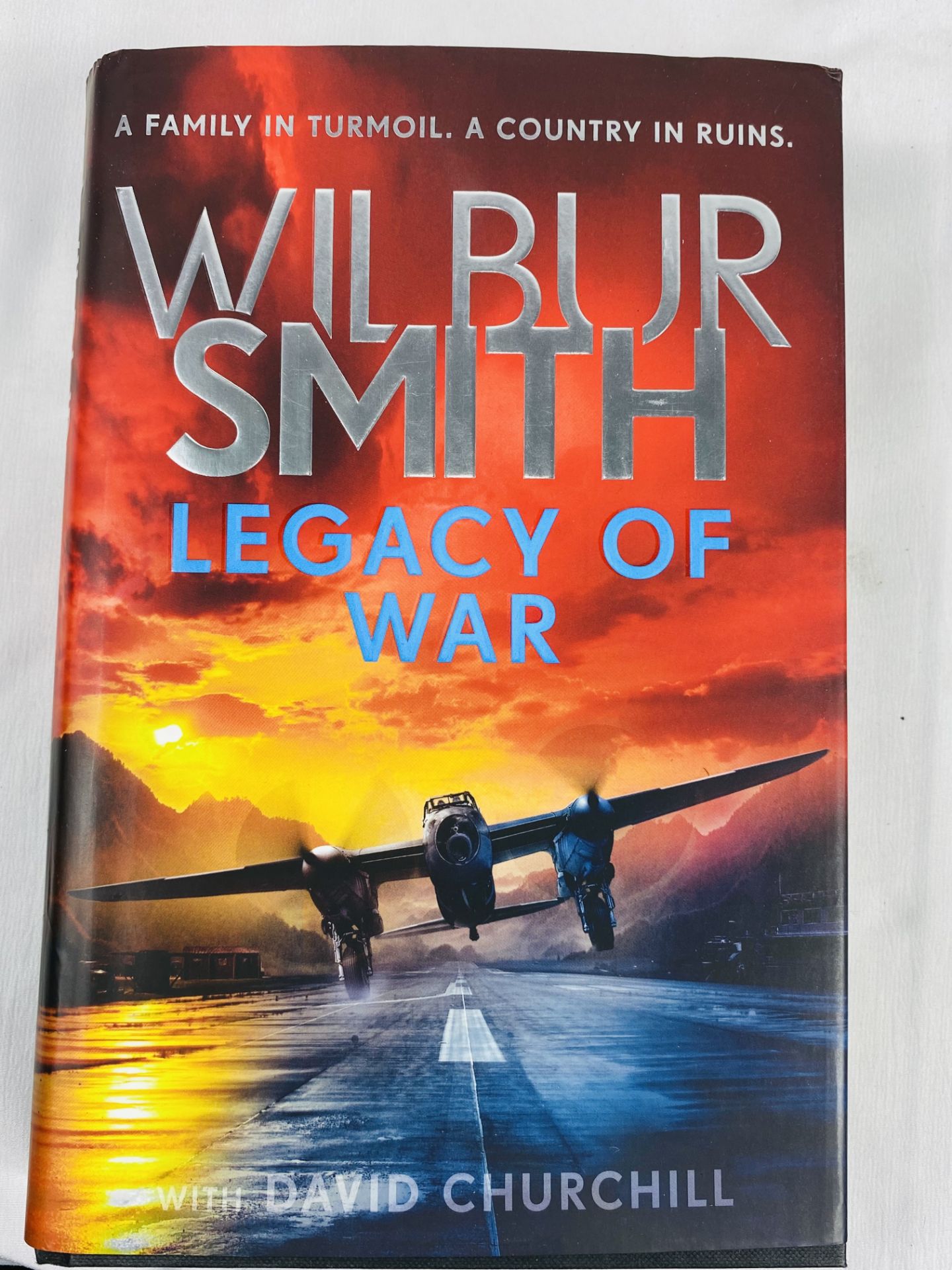 Ten Wilbur Smith first edition hardback books - Image 2 of 3