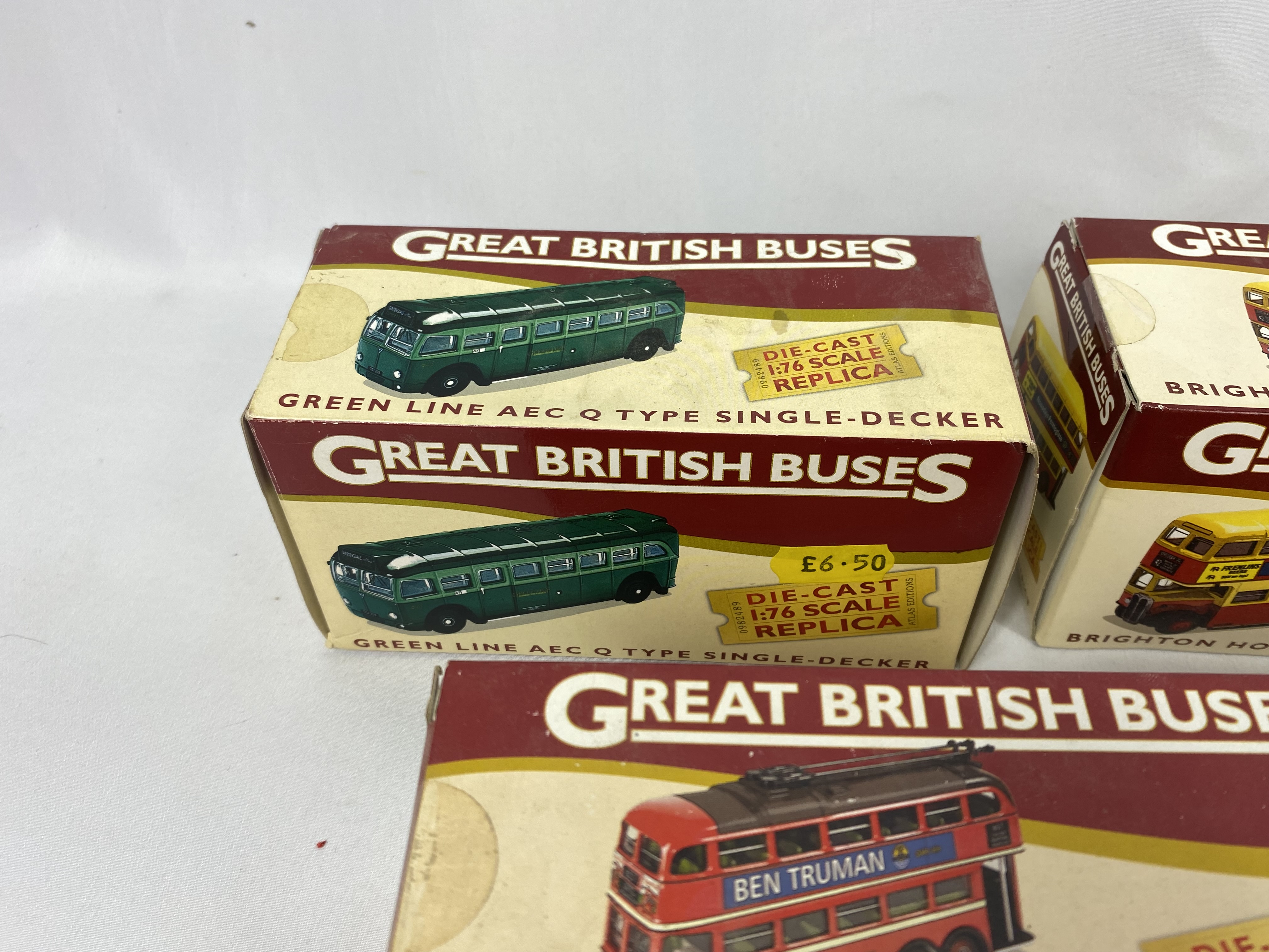 Quantity of diecast model buses in original boxes - Image 4 of 6