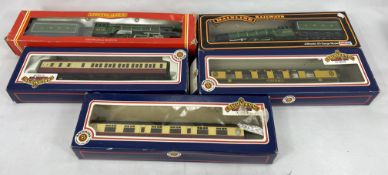Hornby 00 gauge locomotive together with other 00 gauge items