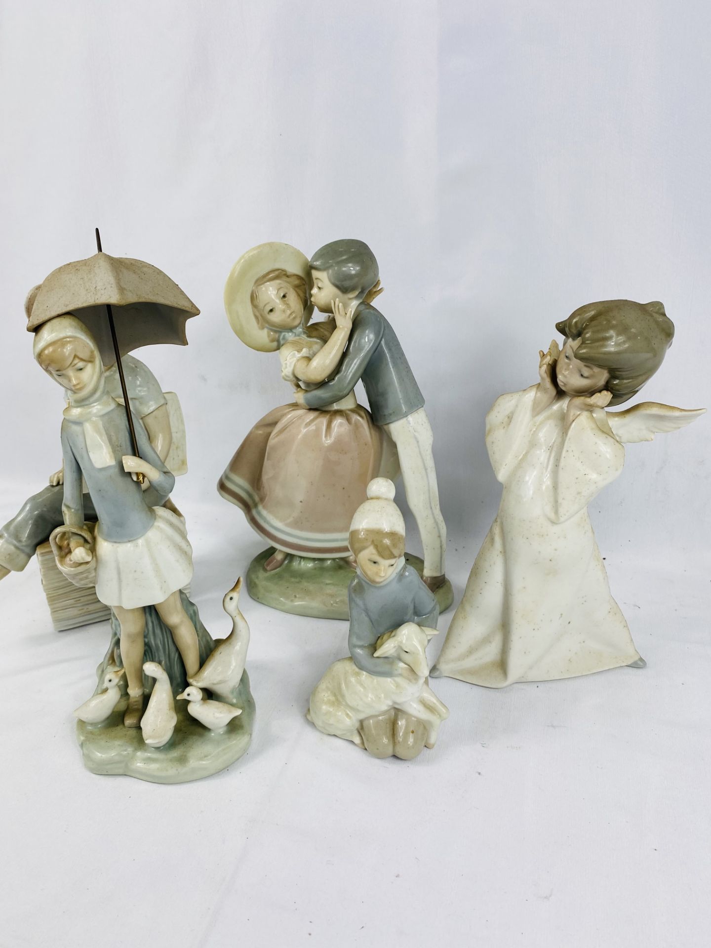 Five Lladro and Nao figurines - Image 3 of 4