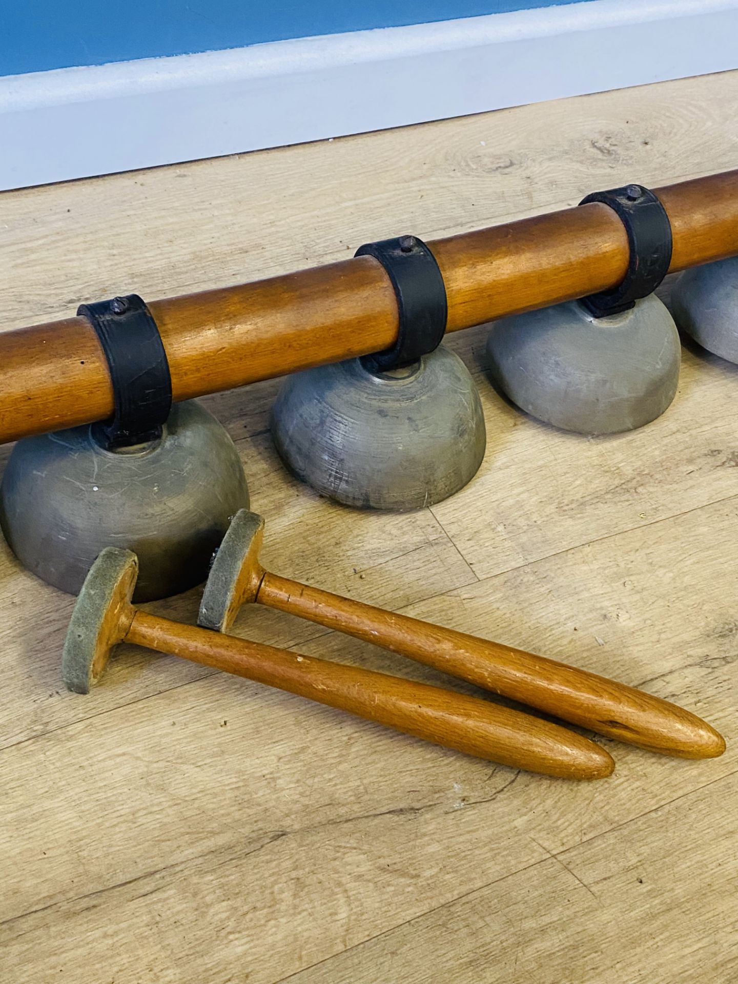 Set of eight campinology brass bells - Image 4 of 4